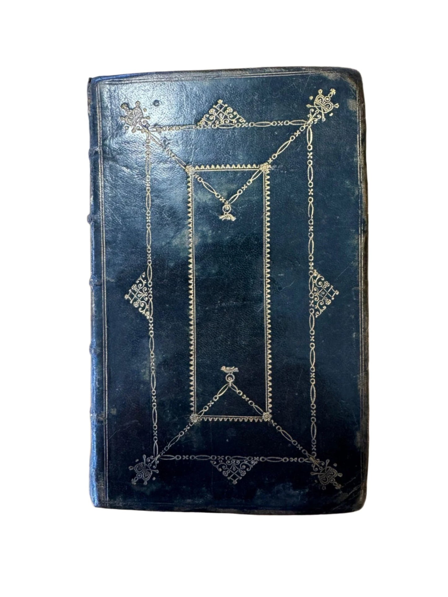 1745 Book of Common Prayer in Lovely original binding and with contemporary ownership description of Ann Chilman