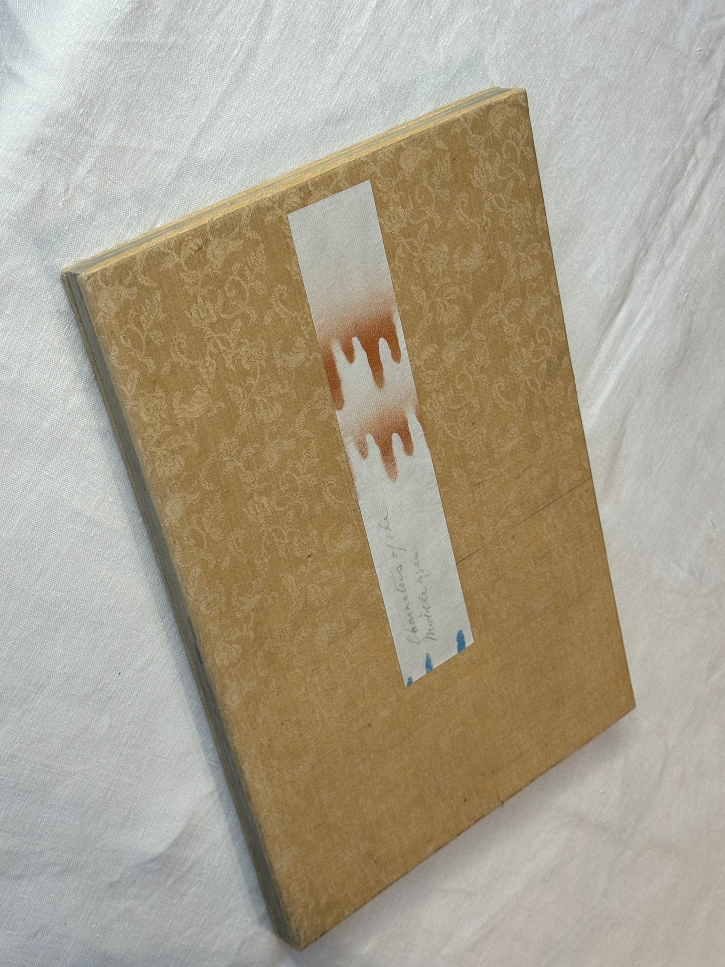 Complete silk bound album of 24 woodblock prints of “Bijin” by Gekko.- c1897