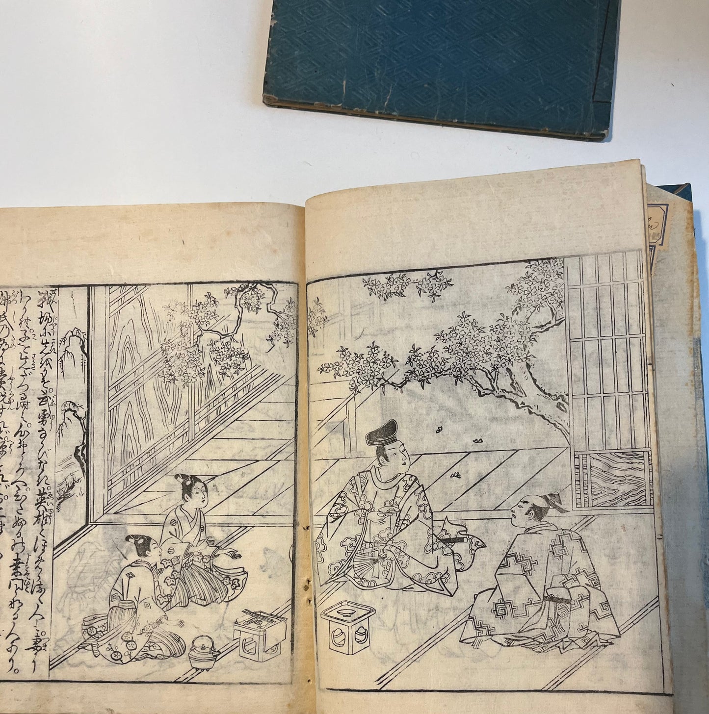1752 - Ehon Kotowasagusa (the Picture Book of Proverbs) - Toyonobu
