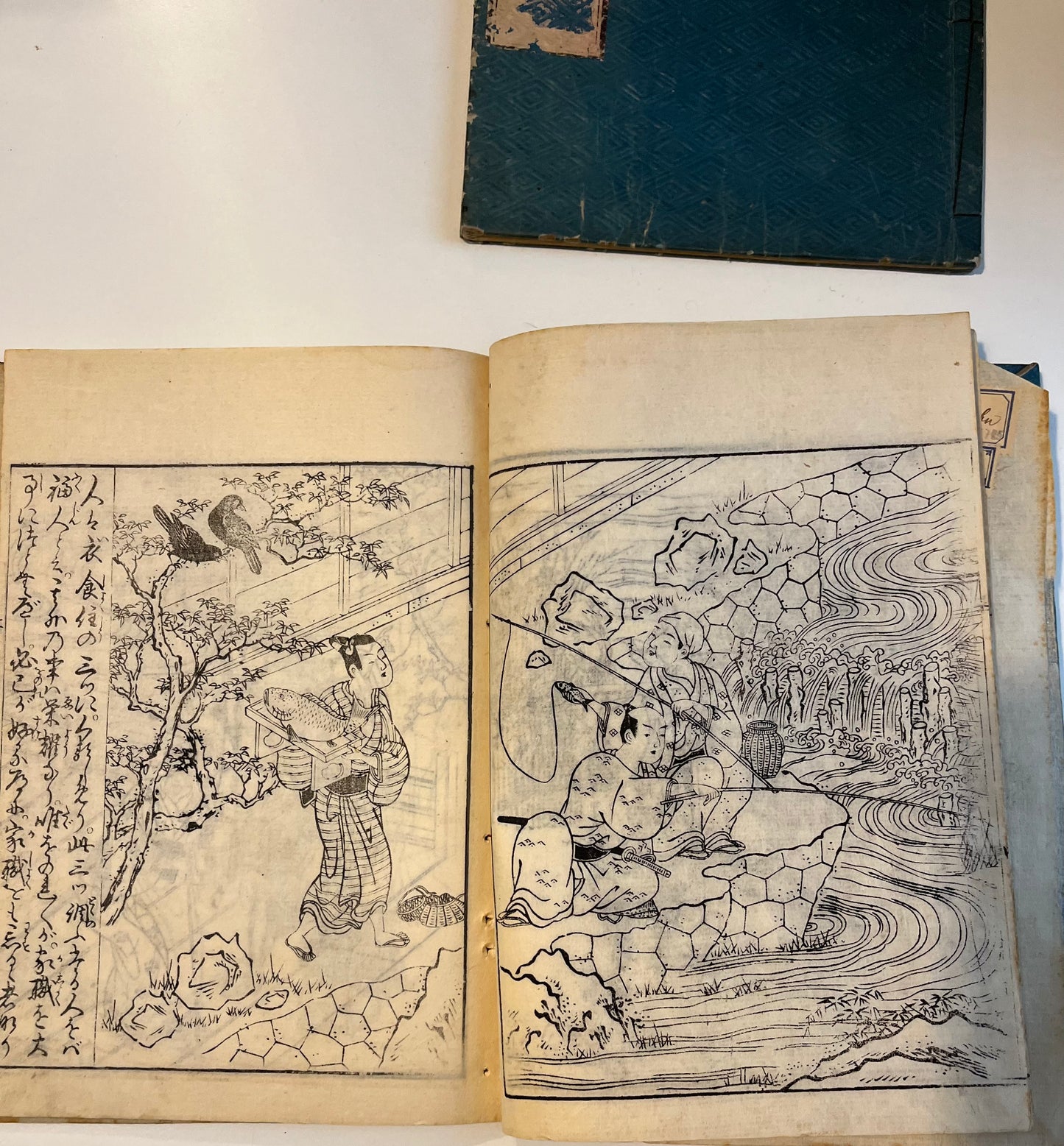 1752 - Ehon Kotowasagusa (the Picture Book of Proverbs) - Toyonobu