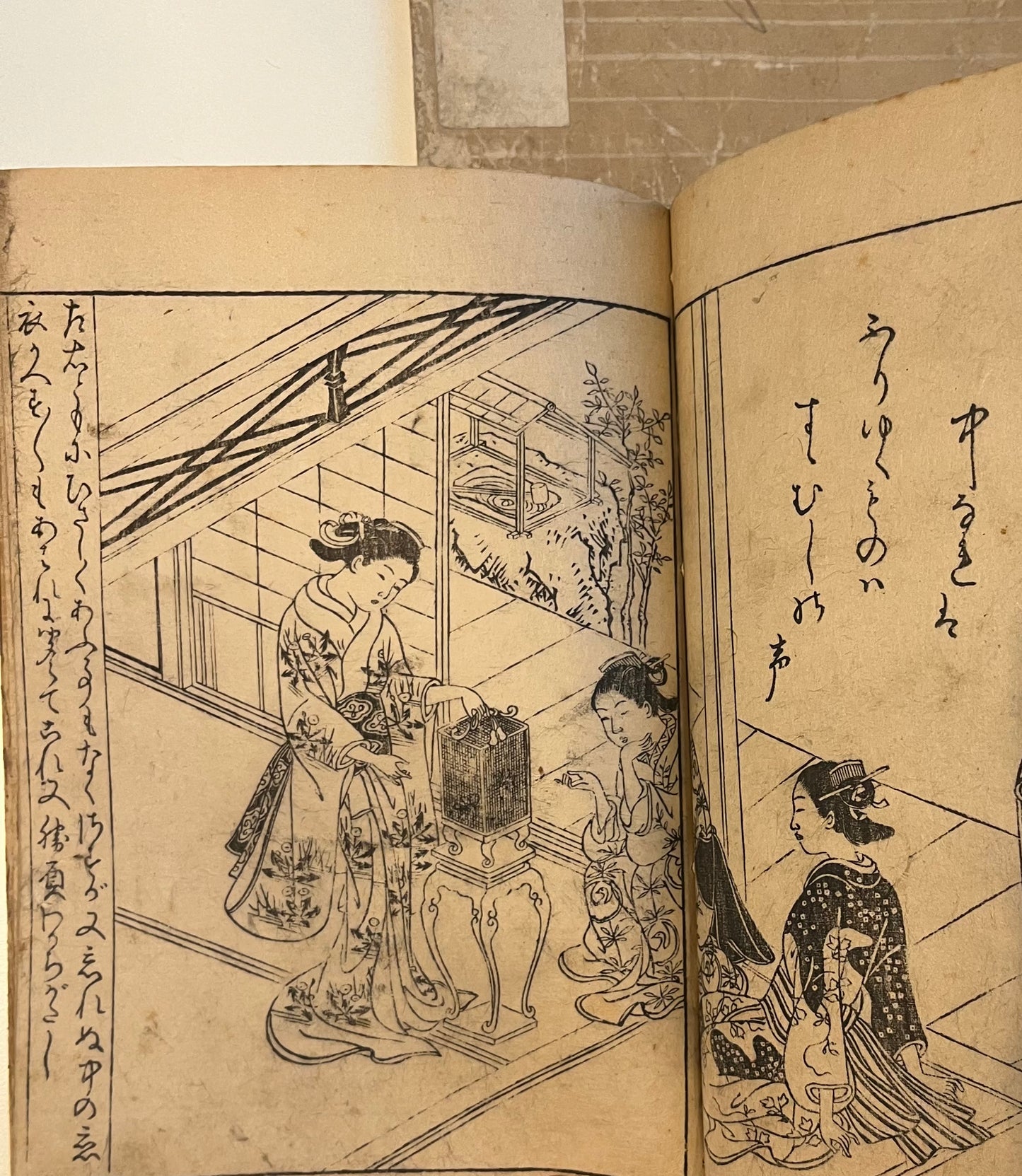 Ehon Makuzugahara - Nishikawa Sukenobu - 1759
