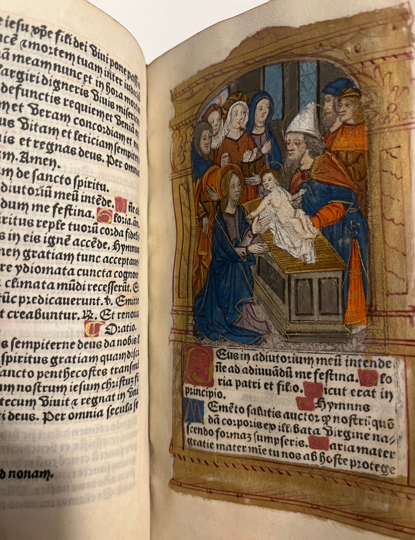 Post-Incunable ILLUMINATED Book of Hours - Heures a l'usaige de Rome - Paris, Anthoine Chappiel pour Gilles Hardouyn, 1504