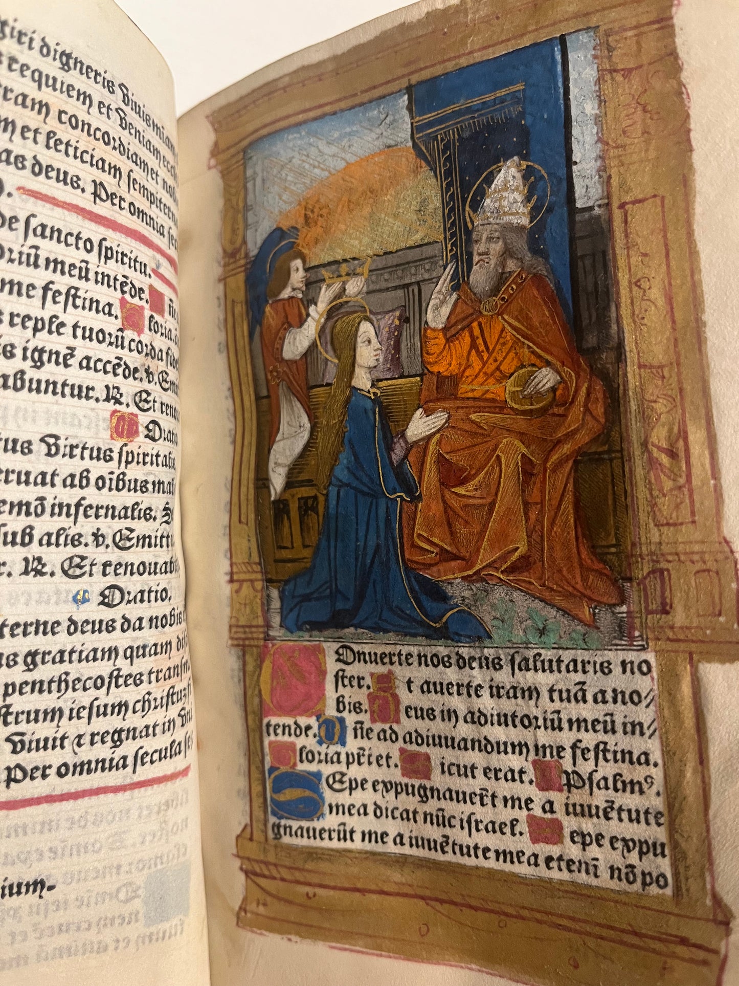 Post-Incunable ILLUMINATED Book of Hours - Heures a l'usaige de Rome - Paris, Anthoine Chappiel pour Gilles Hardouyn, 1504
