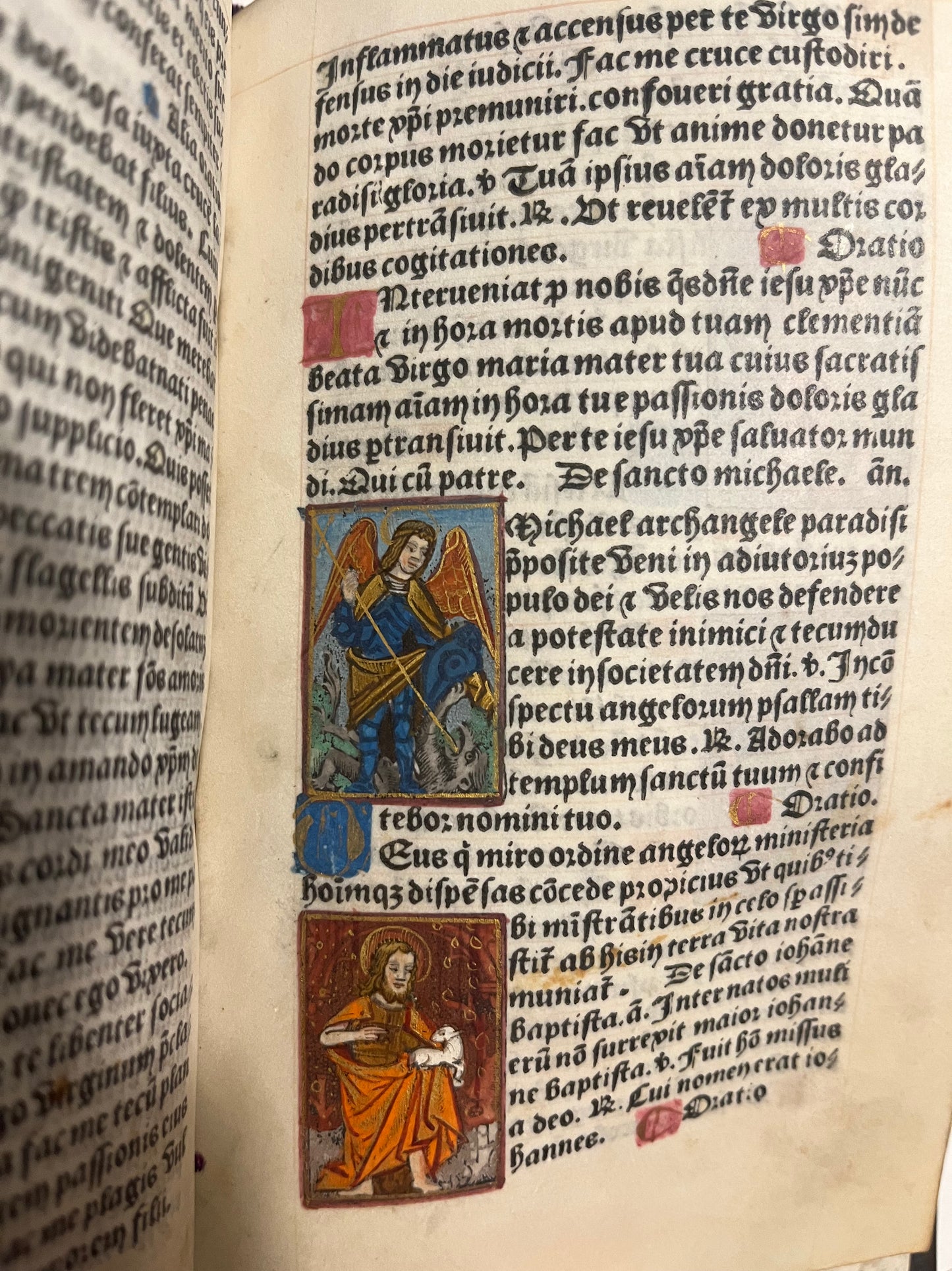 Post-Incunable ILLUMINATED Book of Hours - Heures a l'usaige de Rome - Paris, Anthoine Chappiel pour Gilles Hardouyn, 1504