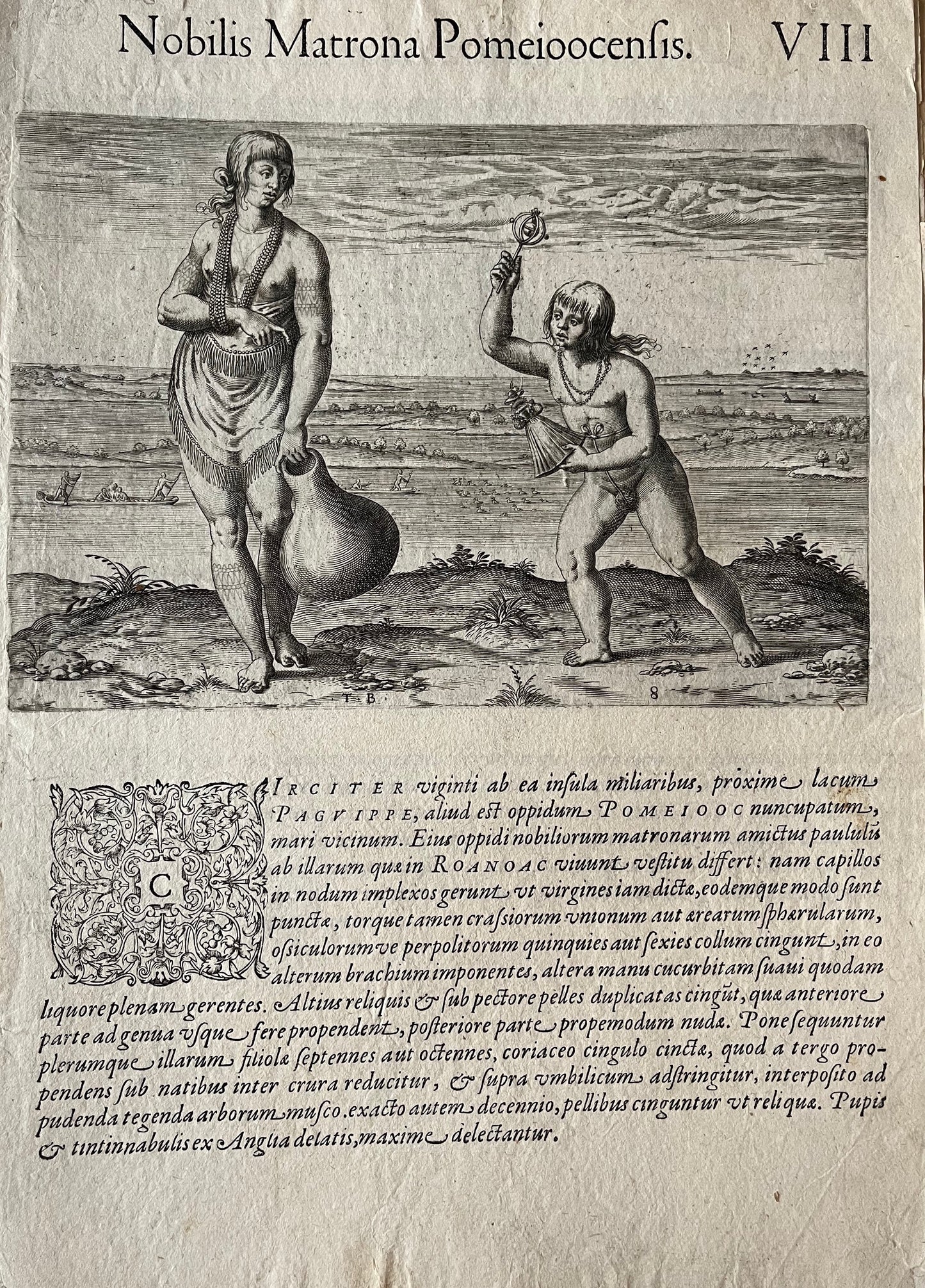ADMIRANDA NARRATIO FIDA TAMEN, DE COMMODIS ET INCOLARVM RITIBVS VIRGINIAE" - A Brief and True Report - Part 1 Grands Voyages - Thomas Harriot / Theodore De Bry