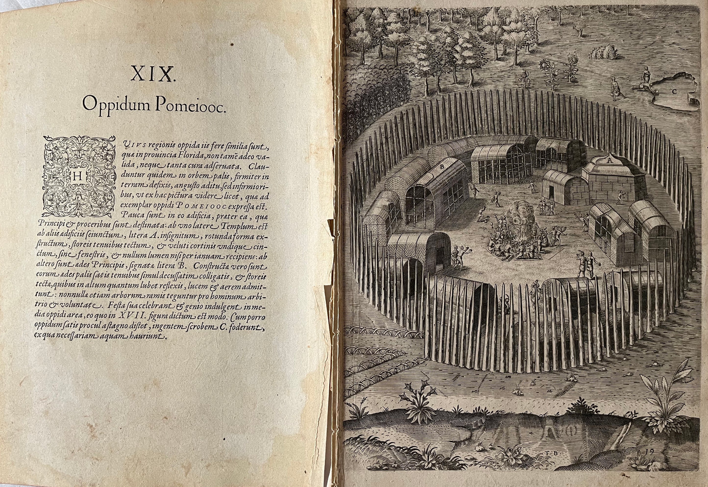 ADMIRANDA NARRATIO FIDA TAMEN, DE COMMODIS ET INCOLARVM RITIBVS VIRGINIAE" - A Brief and True Report - Part 1 Grands Voyages - Thomas Harriot / Theodore De Bry