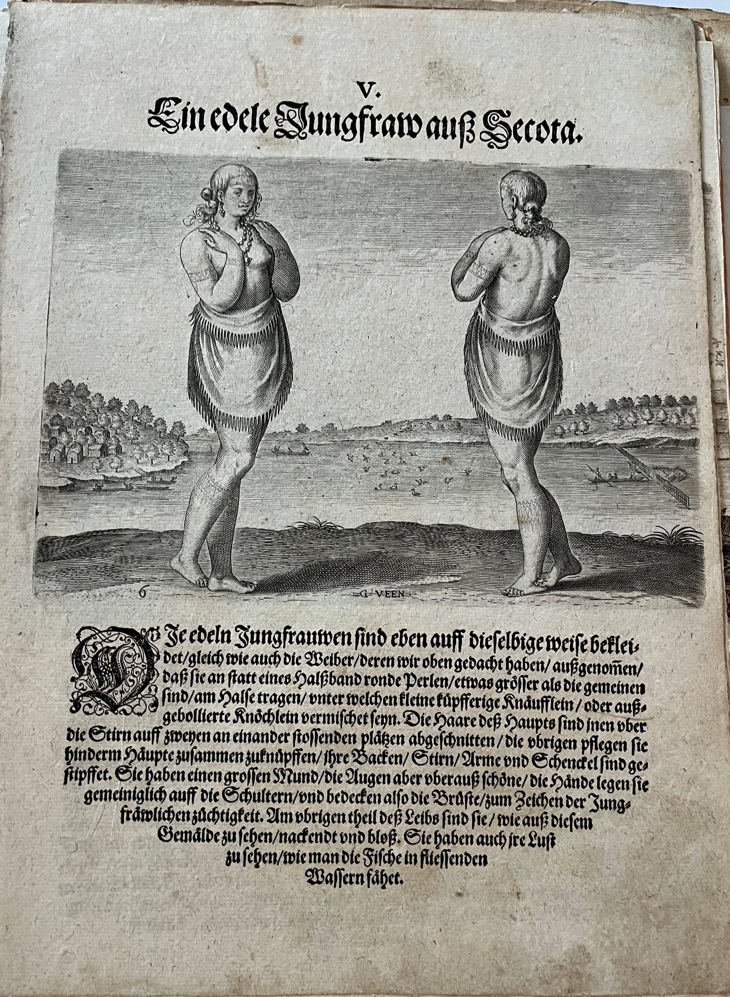 Wunderbarliche, doch warhafftige Erklärung, vonder Gelegenheit vnd Sitten der Wilden in Virginia - 2nd German Edition of De Bry's "Admiranda Narratio" / A Brief and True report - Thomas Harriot - 1600