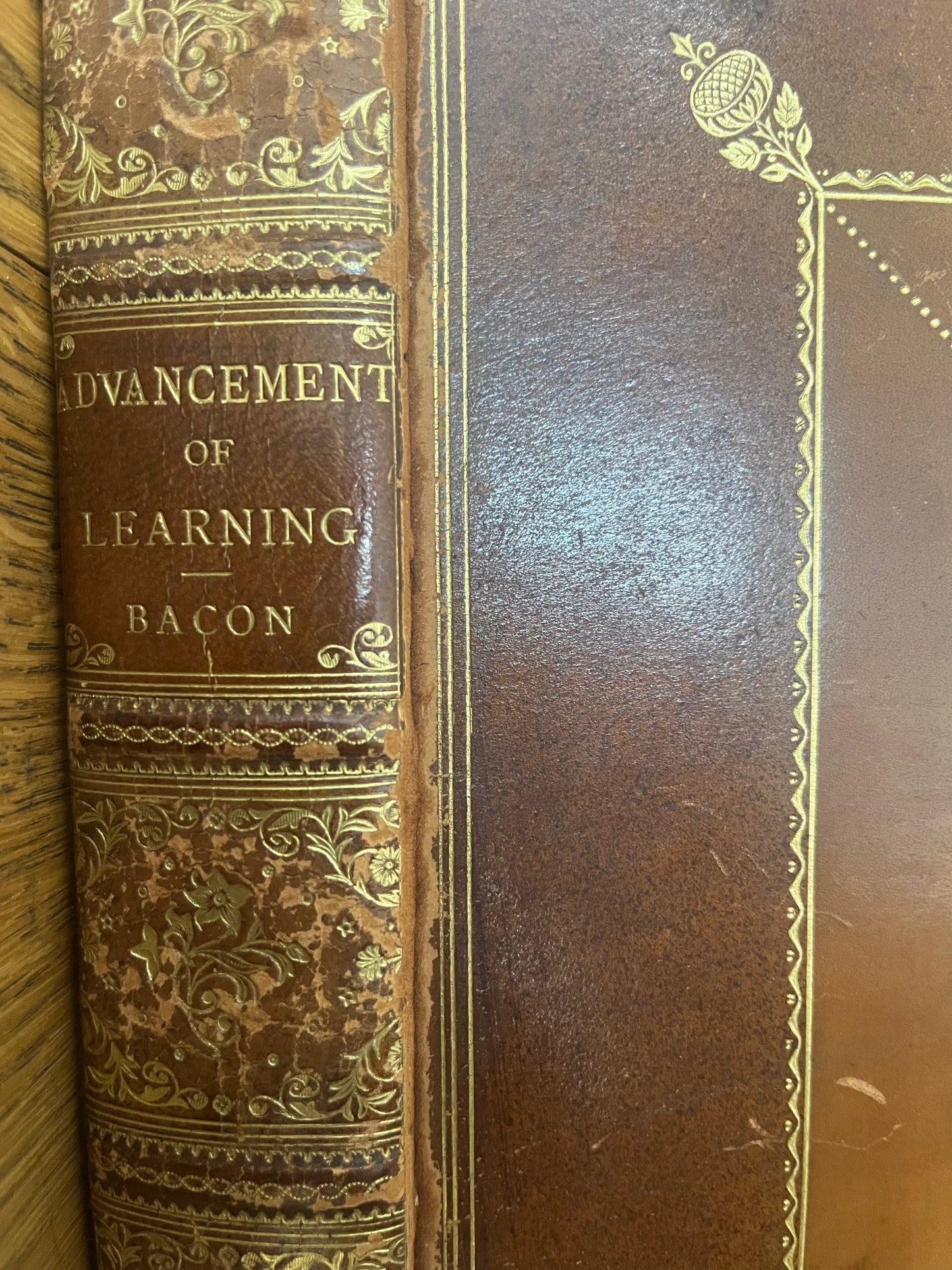 "Of the Advancement and Proficience of Learning" - Oxford University - 1640 - 1st Edition - Scientific Method