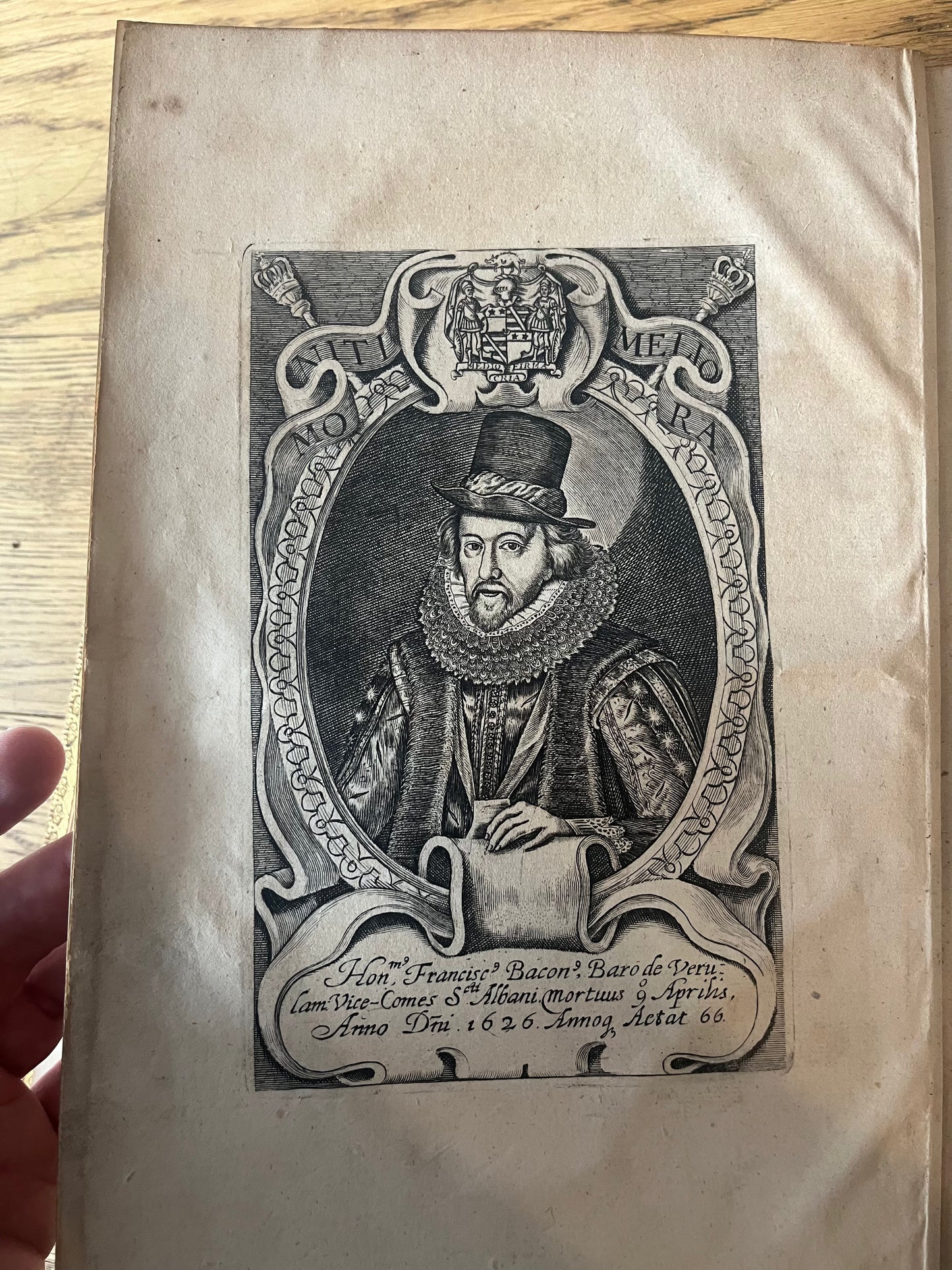"Of the Advancement and Proficience of Learning" - Oxford University - 1640 - 1st Edition - Scientific Method