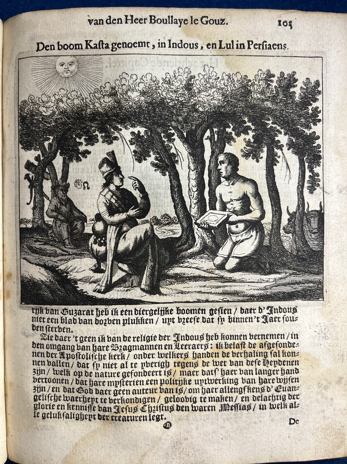 De Reyse en Optkeningh Van den Heer Boulaye le Gouz - Middle East, India, Oxford, Globe Theatre London.