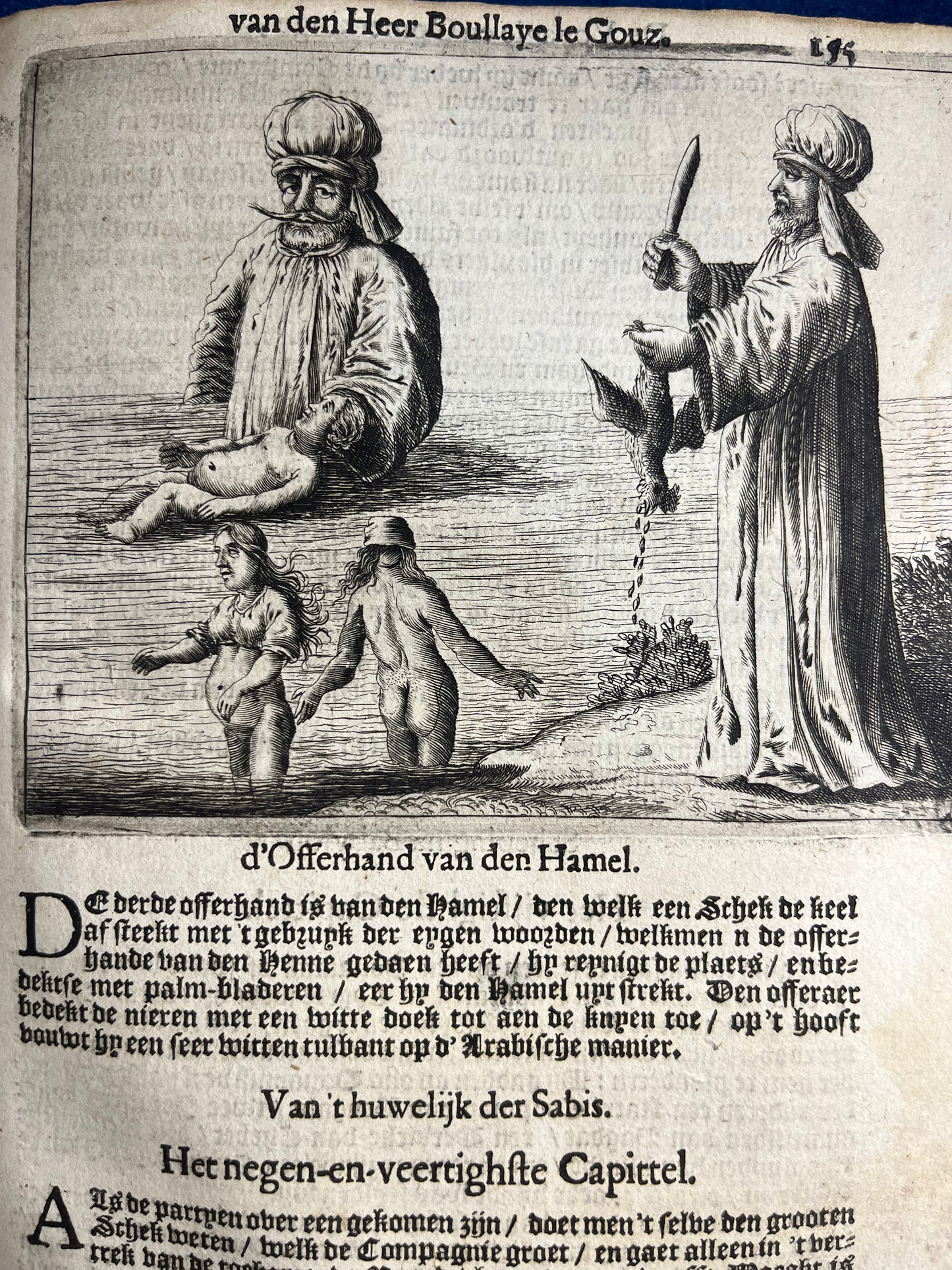 De Reyse en Optkeningh Van den Heer Boulaye le Gouz - Middle East, India, Oxford, Globe Theatre London.