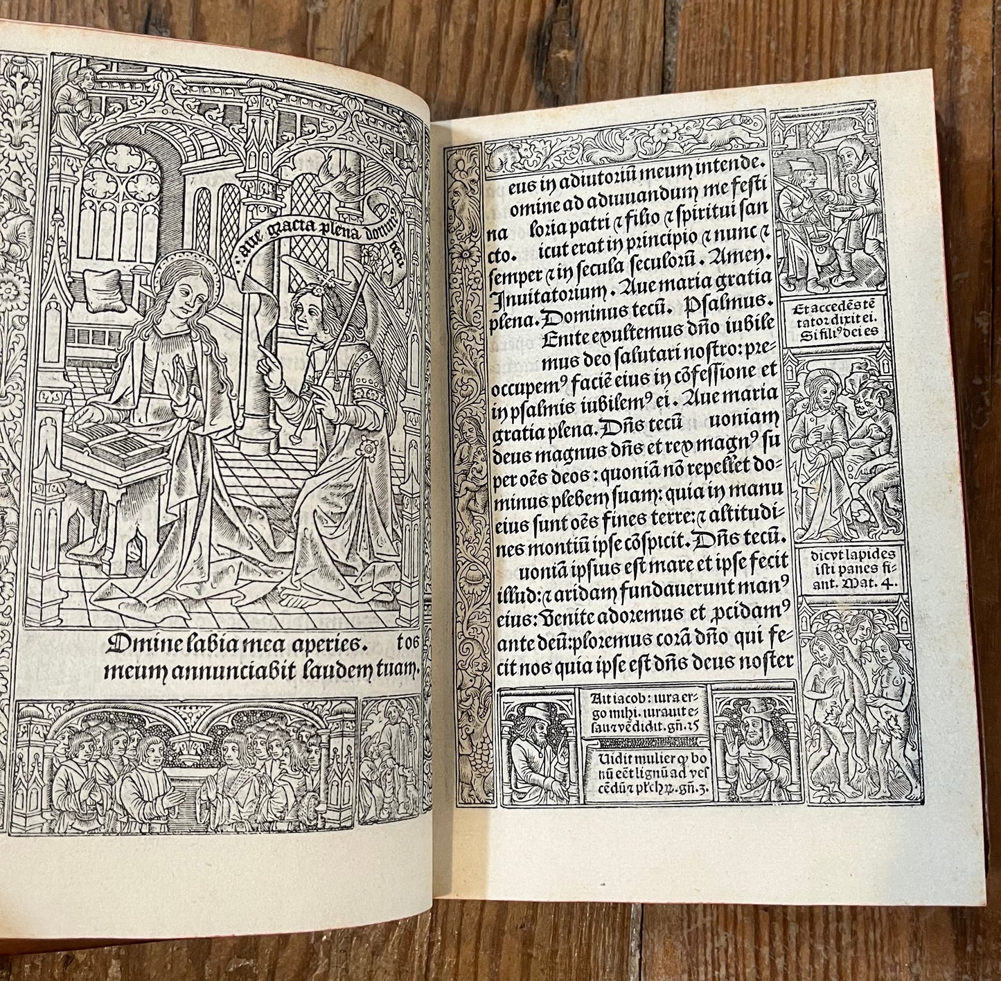 Incunable - 1499 Book of Hours - Hore beate Marie ad usum Cabilonensem - Thielman Kerver