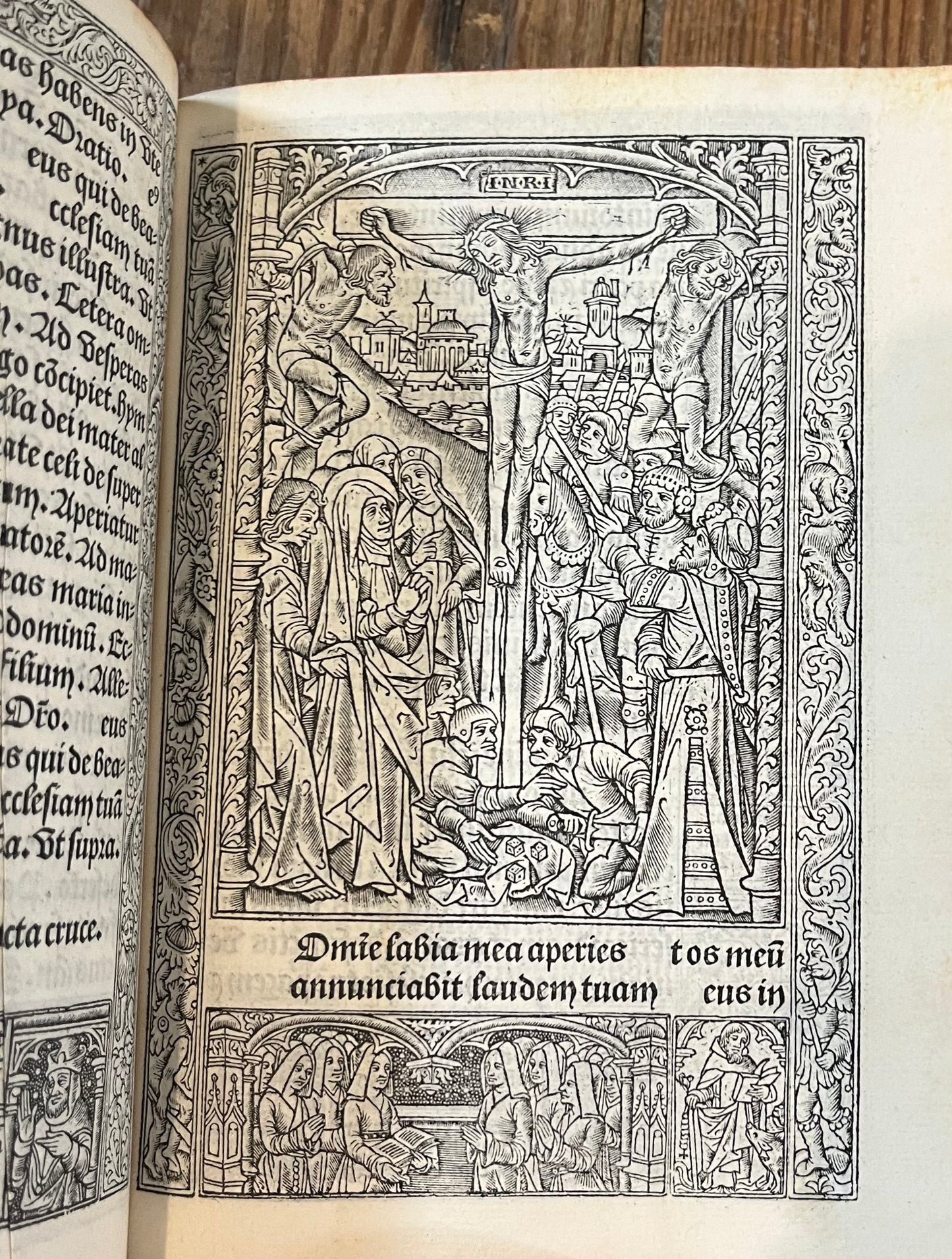 Incunable - 1499 Book of Hours - Hore beate Marie ad usum Cabilonensem - Thielman Kerver