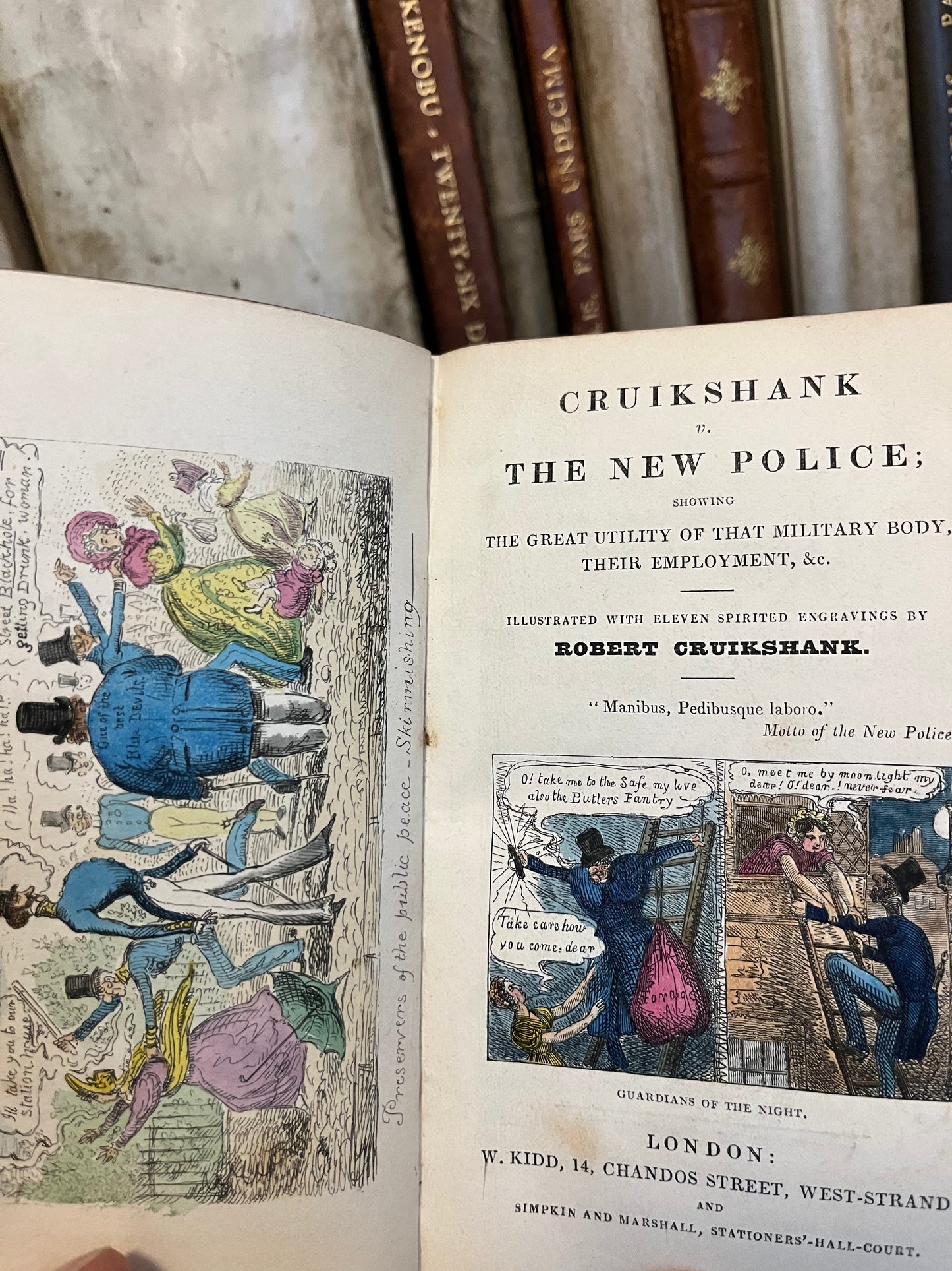 Slavery and Child labour: Important Contemporary Coloured Illustrations by Cruikshank on the Emancipation of British West Indian Slaves and the Regulation of Child Labour in the 1830s.