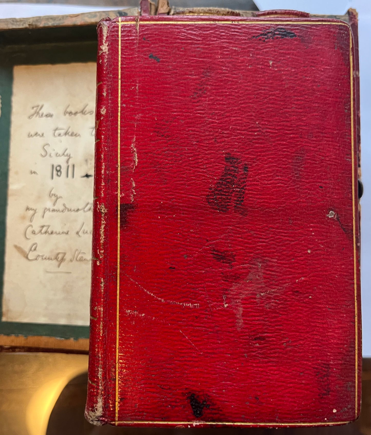 "A Traveller's Set of Books on Language and Geography from a Famous Family of 19th Century Women Travellers - The Stanhopes"
