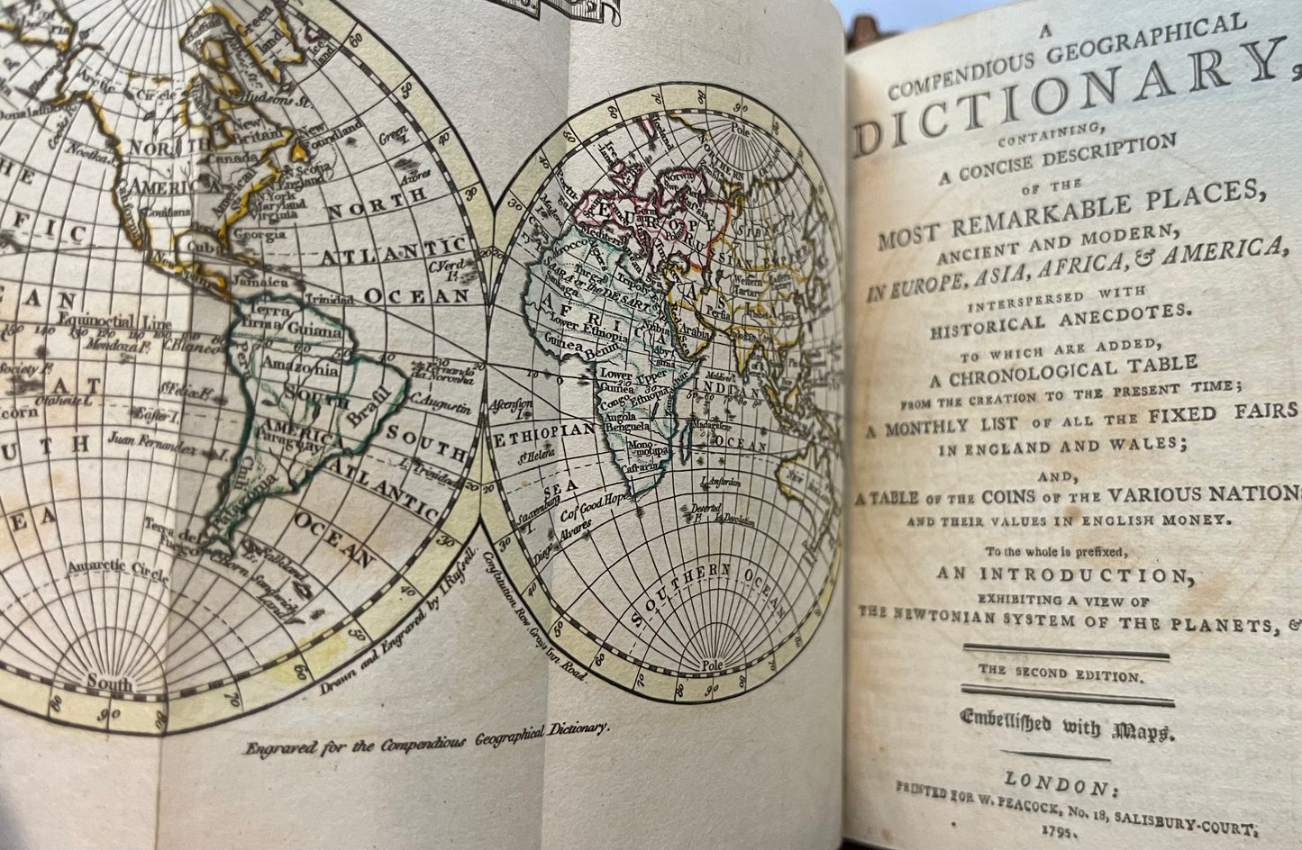 "A Traveller's Set of Books on Language and Geography from a Famous Family of 19th Century Women Travellers - The Stanhopes"