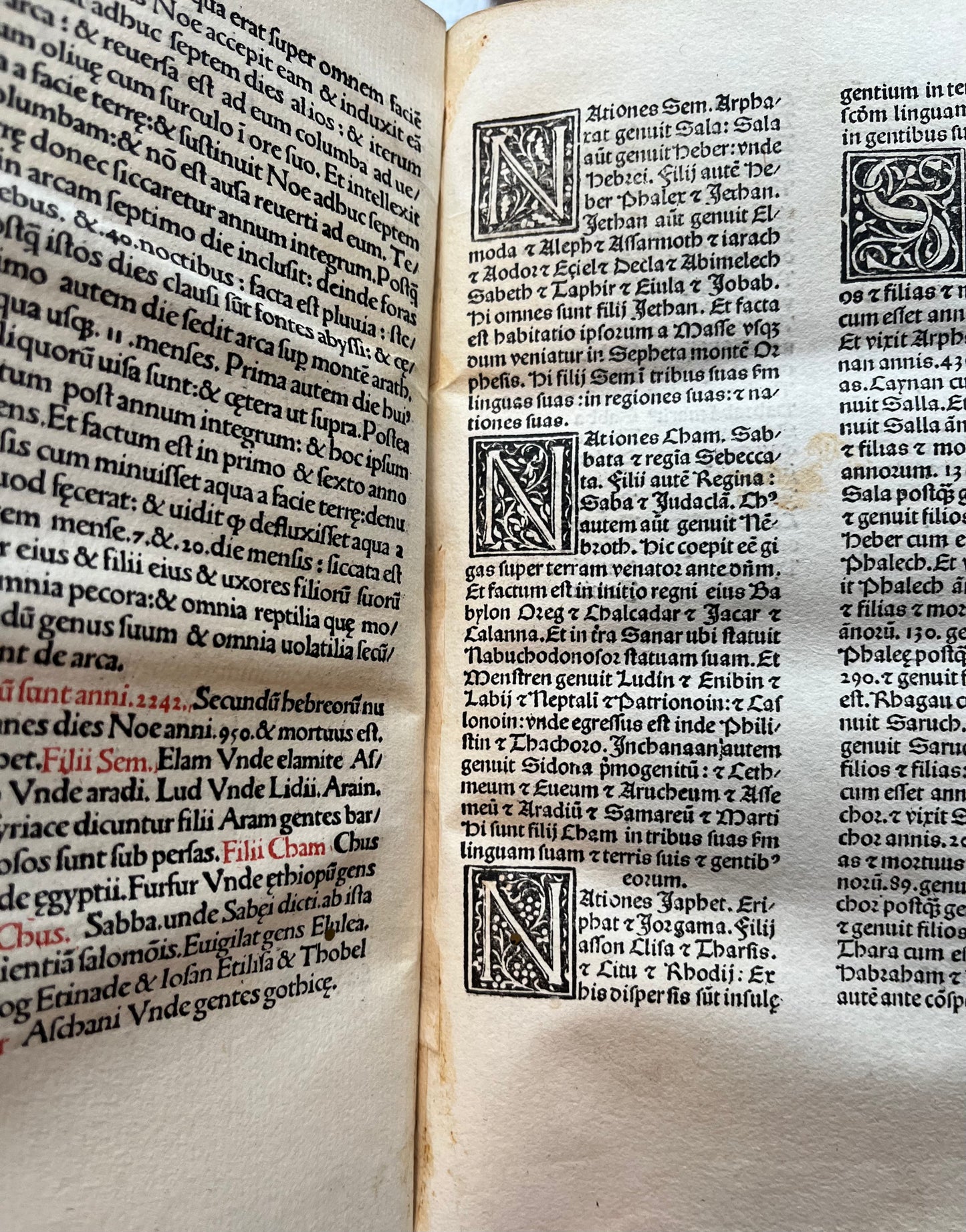 Incunabula - Eusebius's Chronicon - Erhard Ratdolt 1483