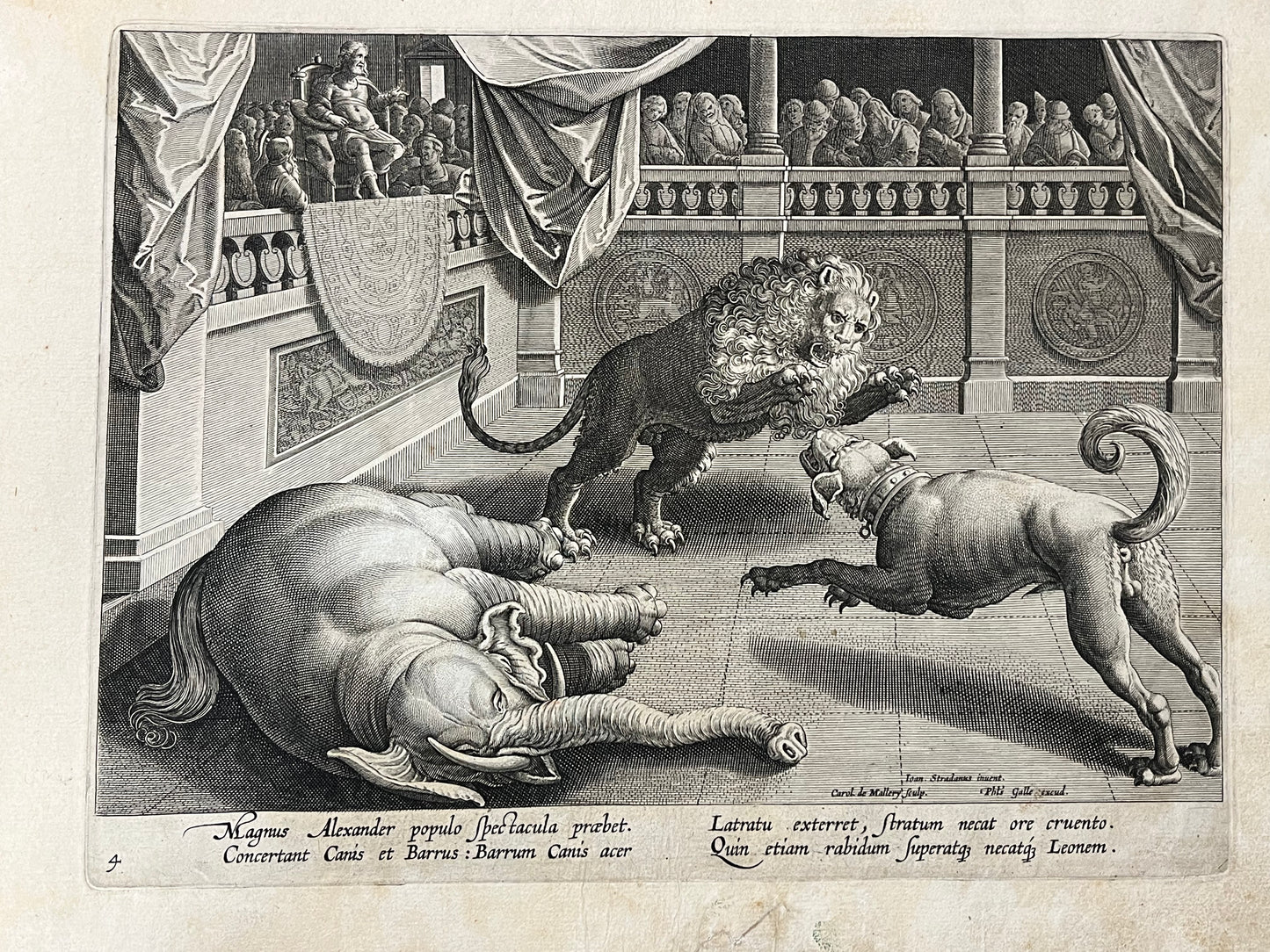 Stradanus/Galle - "Venationes ferarum, avium, piscium" - album of 51 prints - c1600