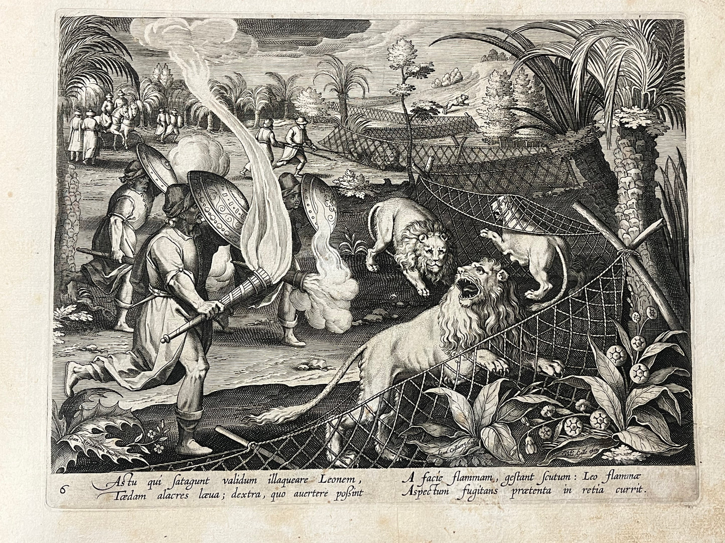 Stradanus/Galle - "Venationes ferarum, avium, piscium" - album of 51 prints - c1600
