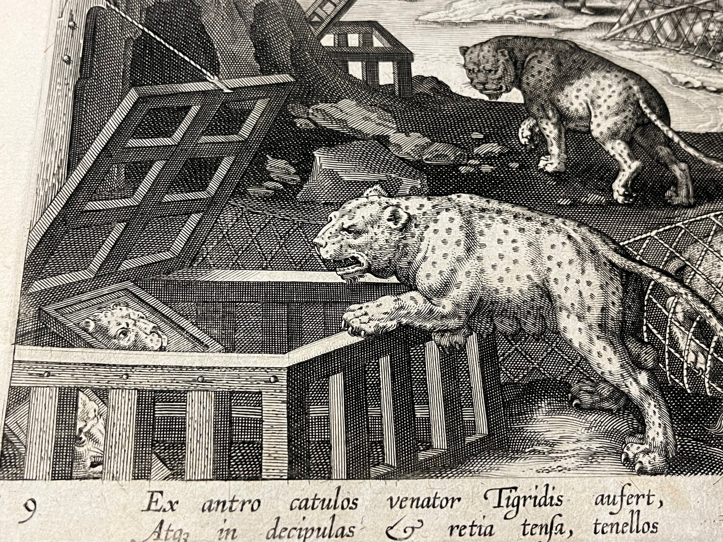 Stradanus/Galle - "Venationes ferarum, avium, piscium" - album of 51 prints - c1600