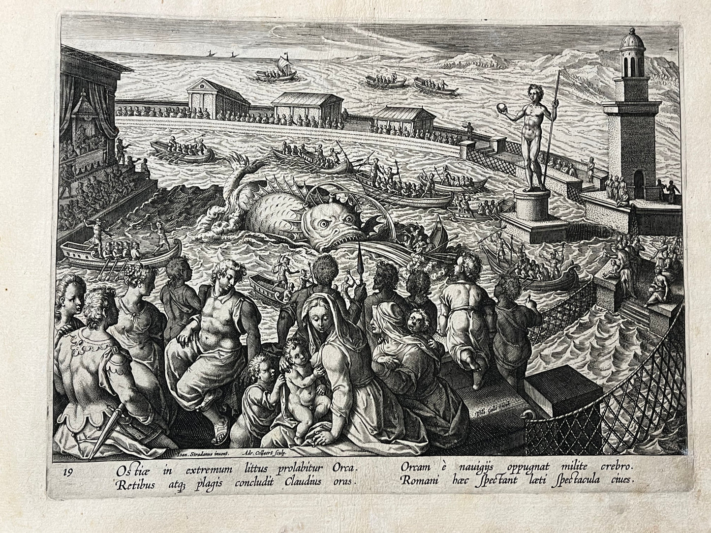 Stradanus/Galle - "Venationes ferarum, avium, piscium" - album of 51 prints - c1600