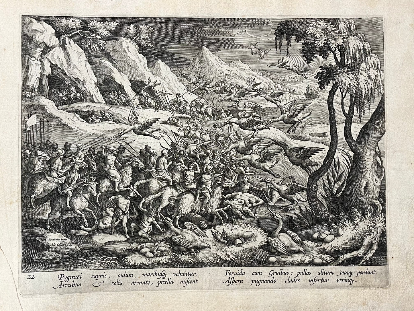 Stradanus/Galle - "Venationes ferarum, avium, piscium" - album of 51 prints - c1600