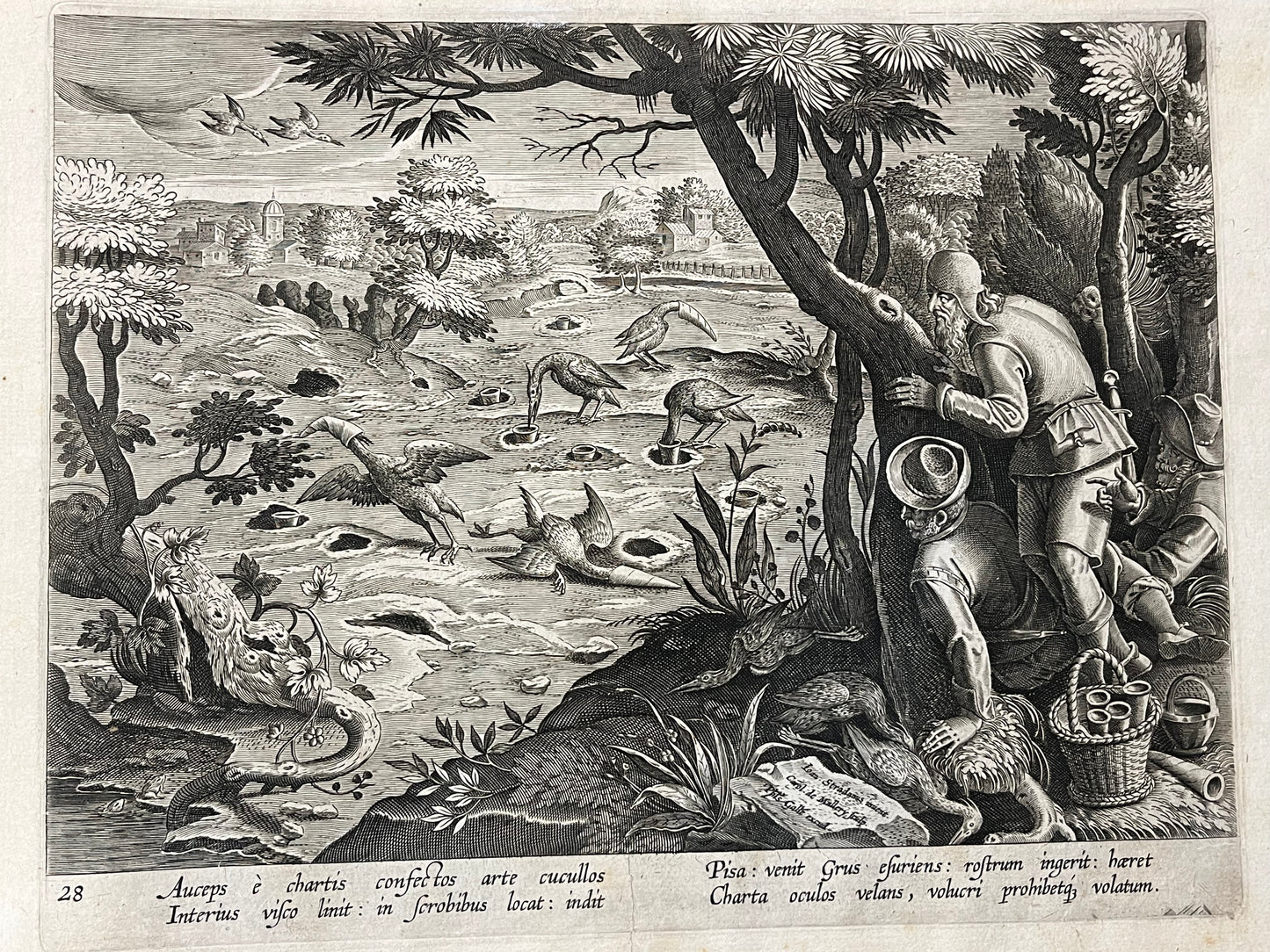 Stradanus/Galle - "Venationes ferarum, avium, piscium" - album of 51 prints - c1600