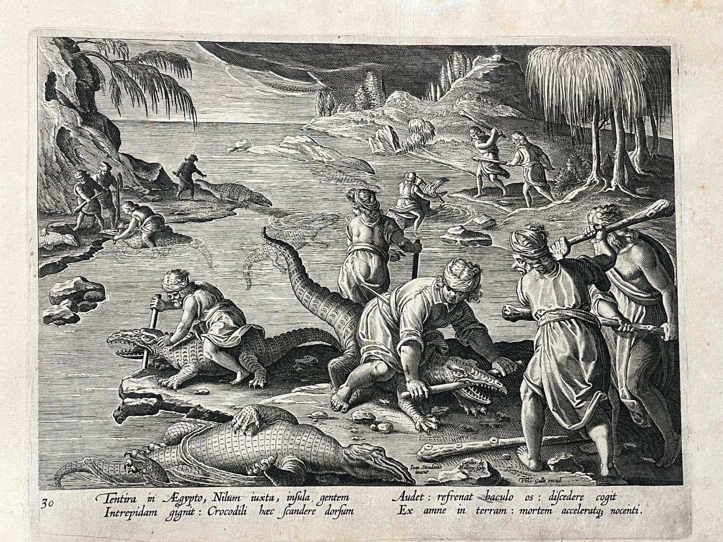 Stradanus/Galle - "Venationes ferarum, avium, piscium" - album of 51 prints - c1600