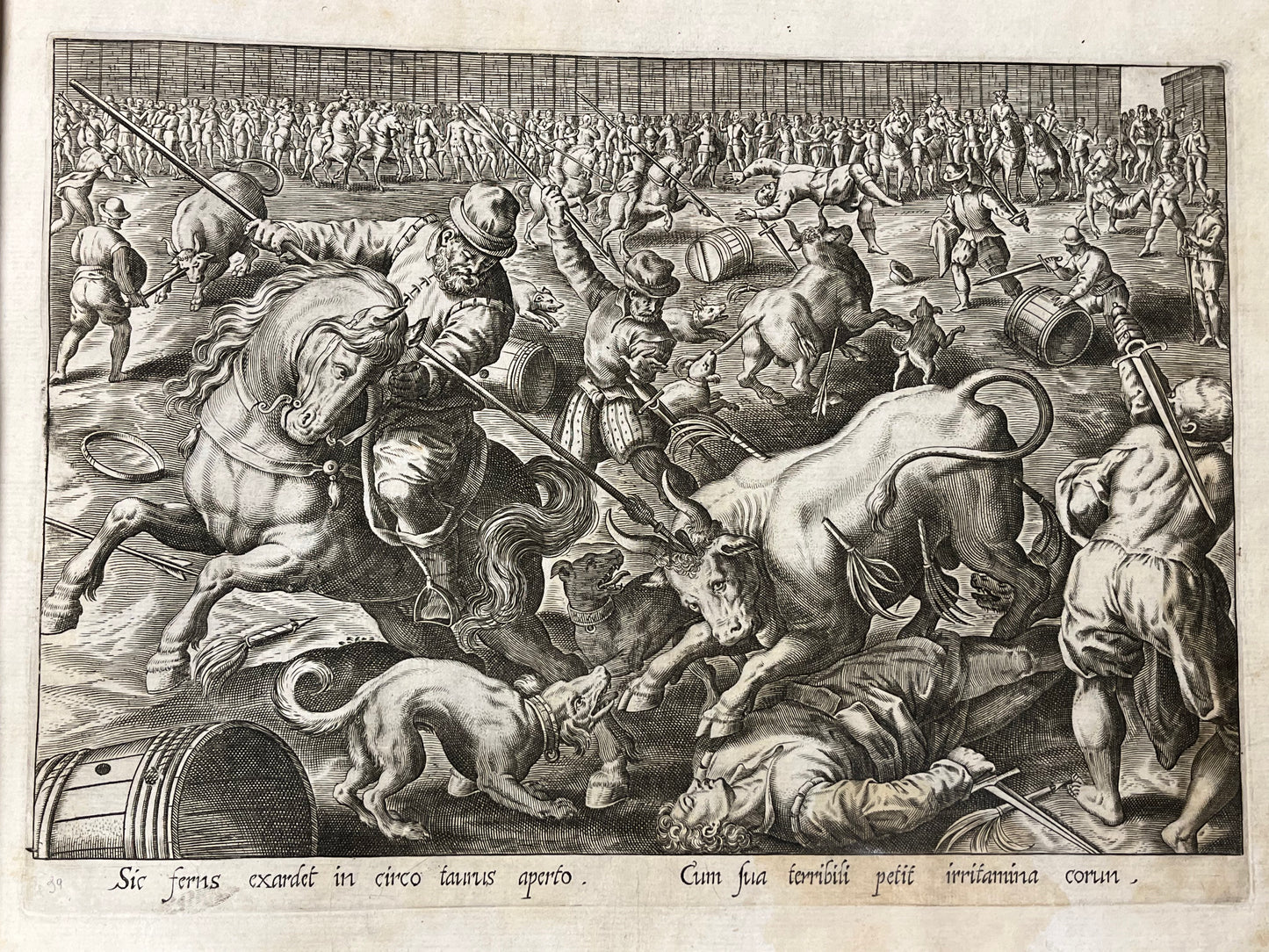 Stradanus/Galle - "Venationes ferarum, avium, piscium" - album of 51 prints - c1600