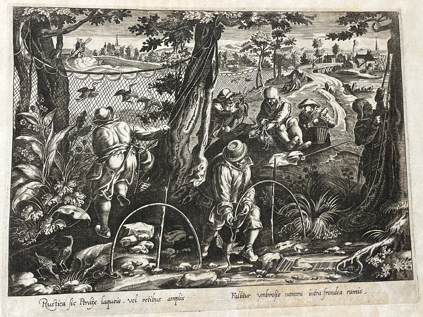 Stradanus/Galle - "Venationes ferarum, avium, piscium" - album of 51 prints - c1600