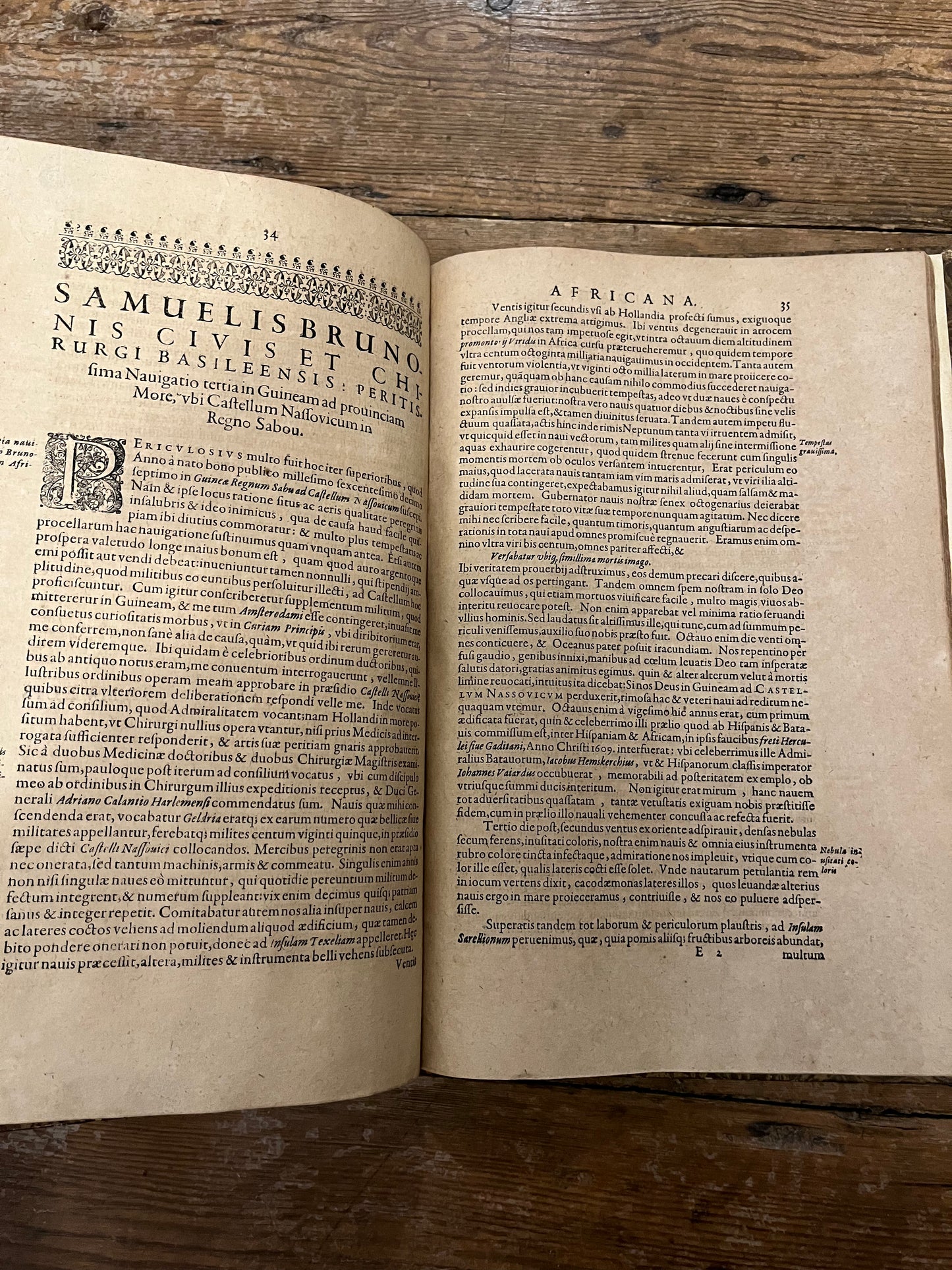 Rare "Appendix Congo" AND "Regnum Congo" 1598 and 1625 with large maps - Complete 1st editions