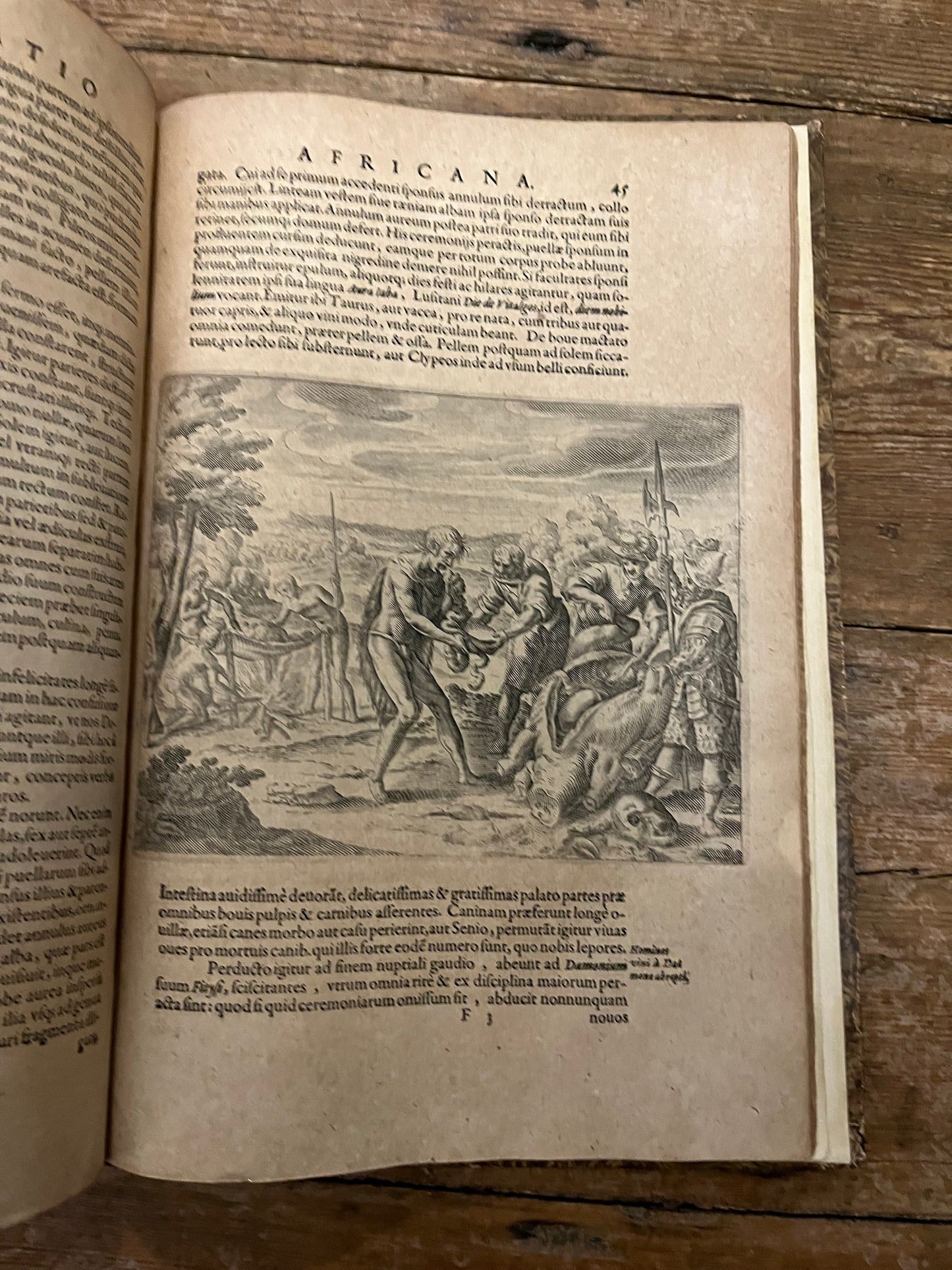 Rare "Appendix Congo" AND "Regnum Congo" 1598 and 1625 with large maps - Complete 1st editions