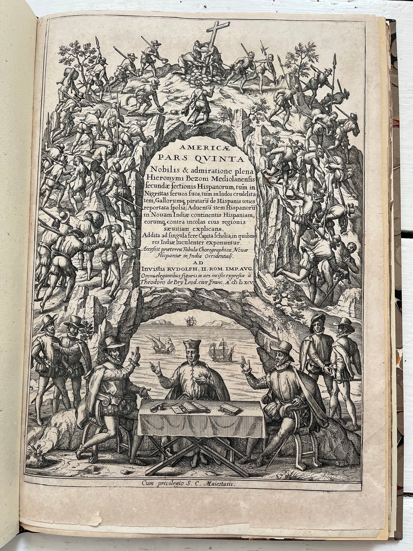 Americae pars Quinta - De Bry - 1617 - Benzoni