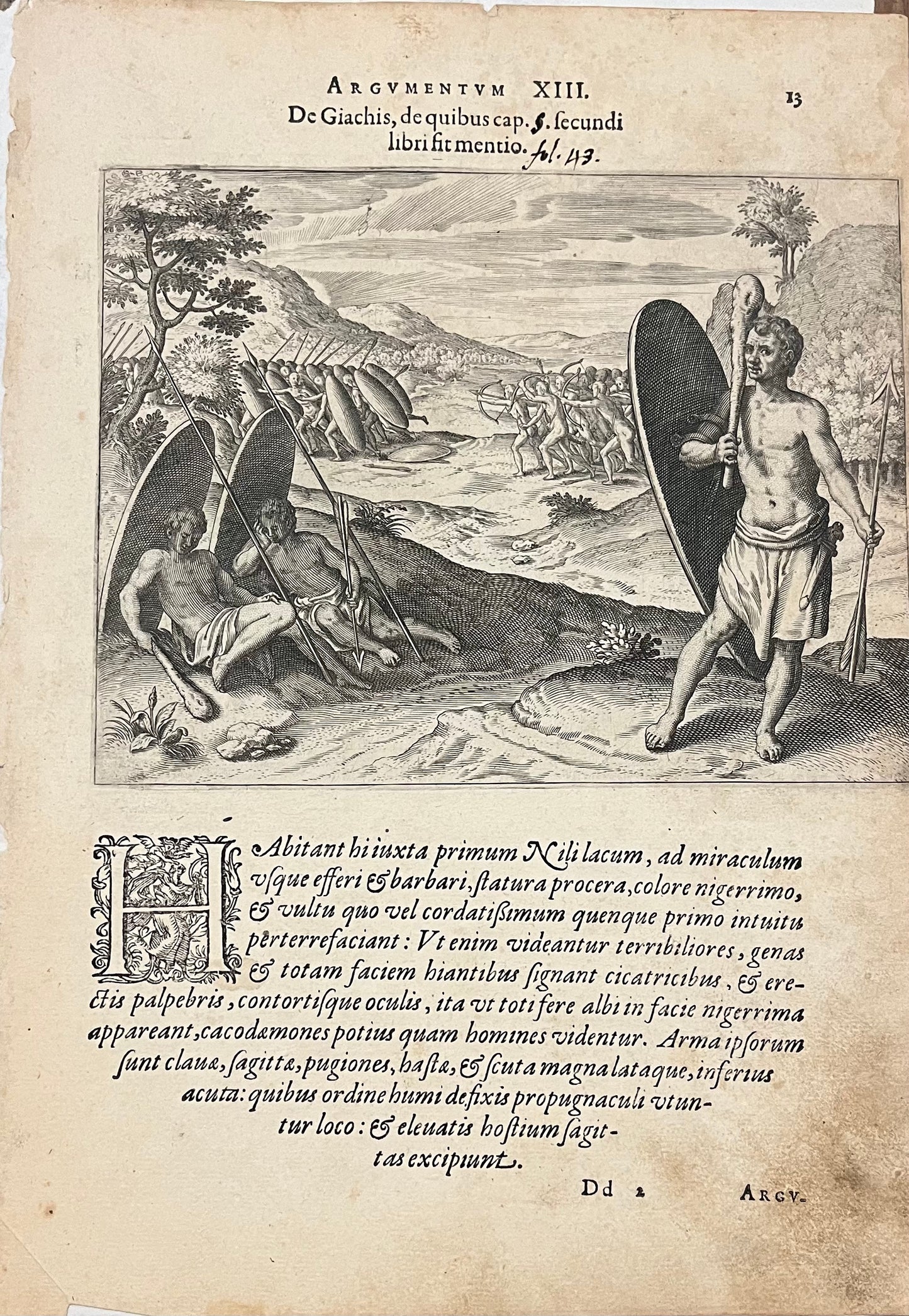 Copy of Regnum Congo hoc est Vera descriptio regni Africani, quod tam ab Incolis quam Lusitanis Congus appellatur - Petits Voyages part 1 1598