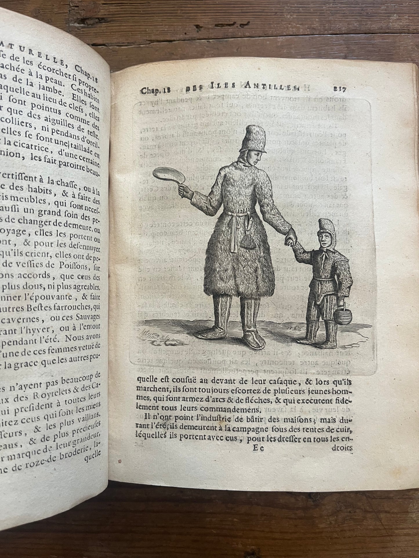 L’Histoire Naturelle et Morale Des Iles Antilles D’Amerique - 1717