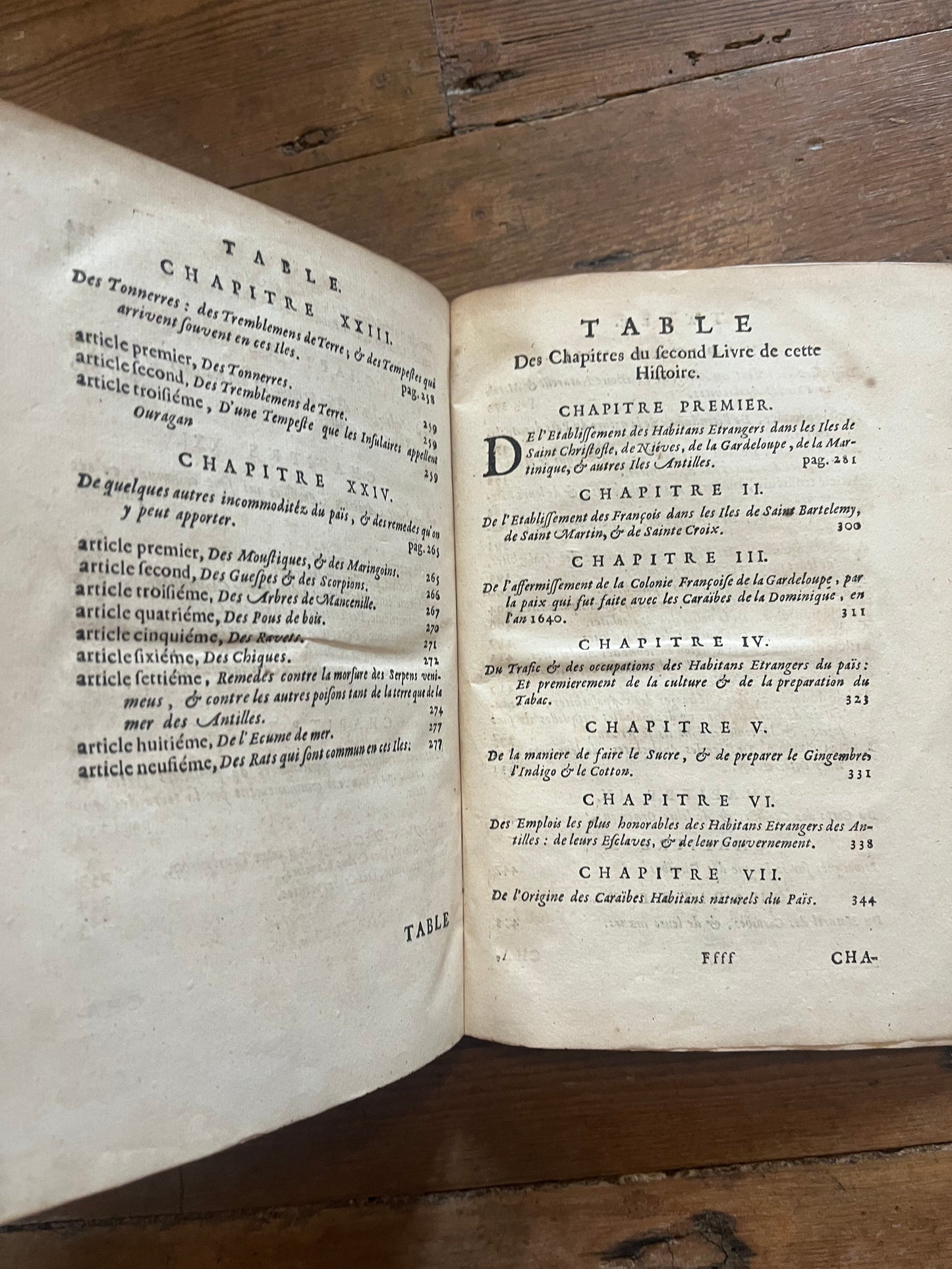 L’Histoire Naturelle et Morale Des Iles Antilles D’Amerique - 1717