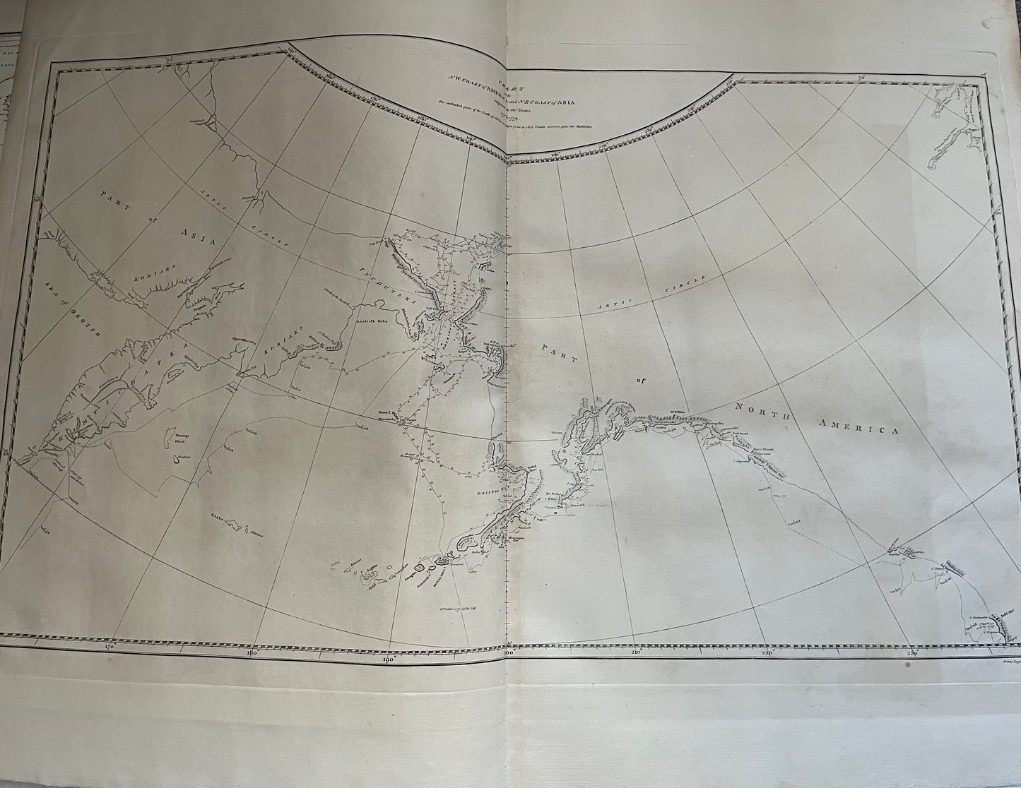 A Voyage to the Pacific Ocean Undertaken by the Command of his Majesty for Making Discoveries in the Northern Hemisphere - James Cook - Atlas Volume - Only - 1784 - Complete (63 of 63 plates)