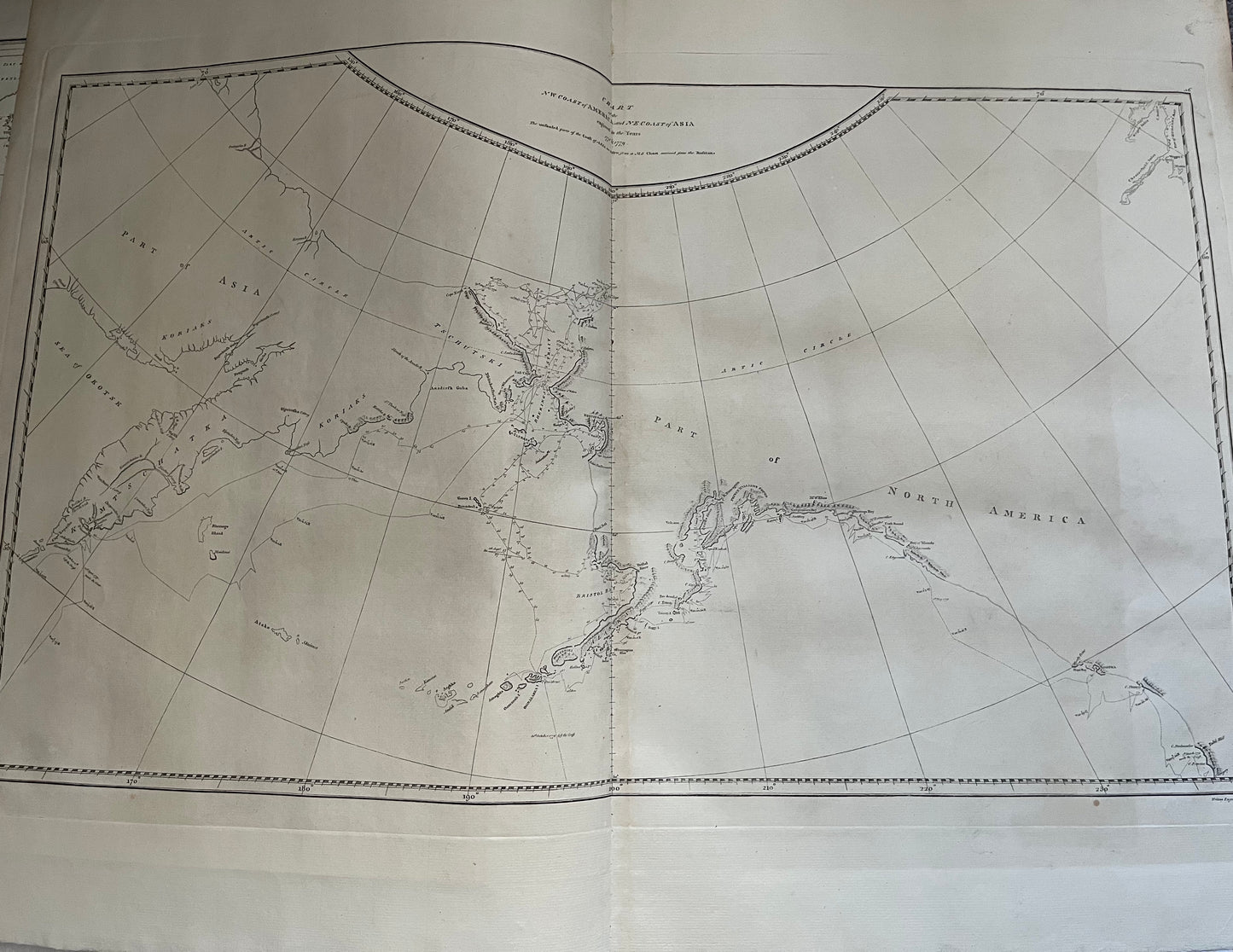 A Voyage to the Pacific Ocean Undertaken by the Command of his Majesty for Making Discoveries in the Northern Hemisphere - James Cook - Atlas Volume - Only - 1784 -  Complete (63 of 63 plates)