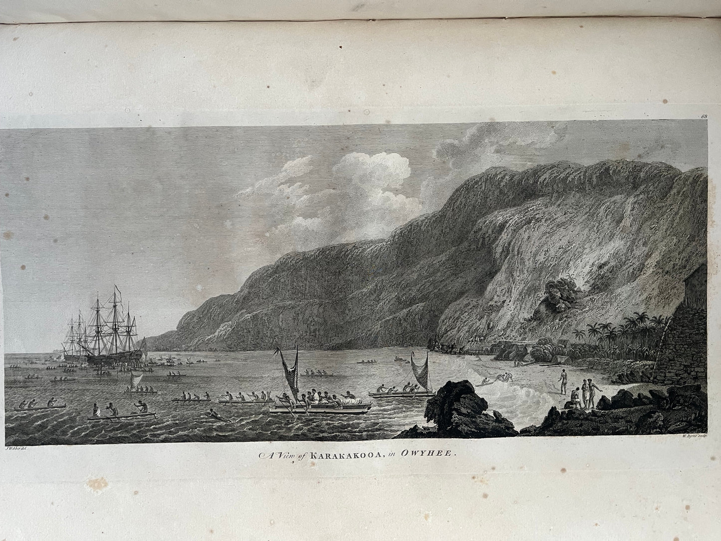 A Voyage to the Pacific Ocean Undertaken by the Command of his Majesty for Making Discoveries in the Northern Hemisphere - James Cook - Atlas Volume - Only - 1784 - Complete (63 of 63 plates)