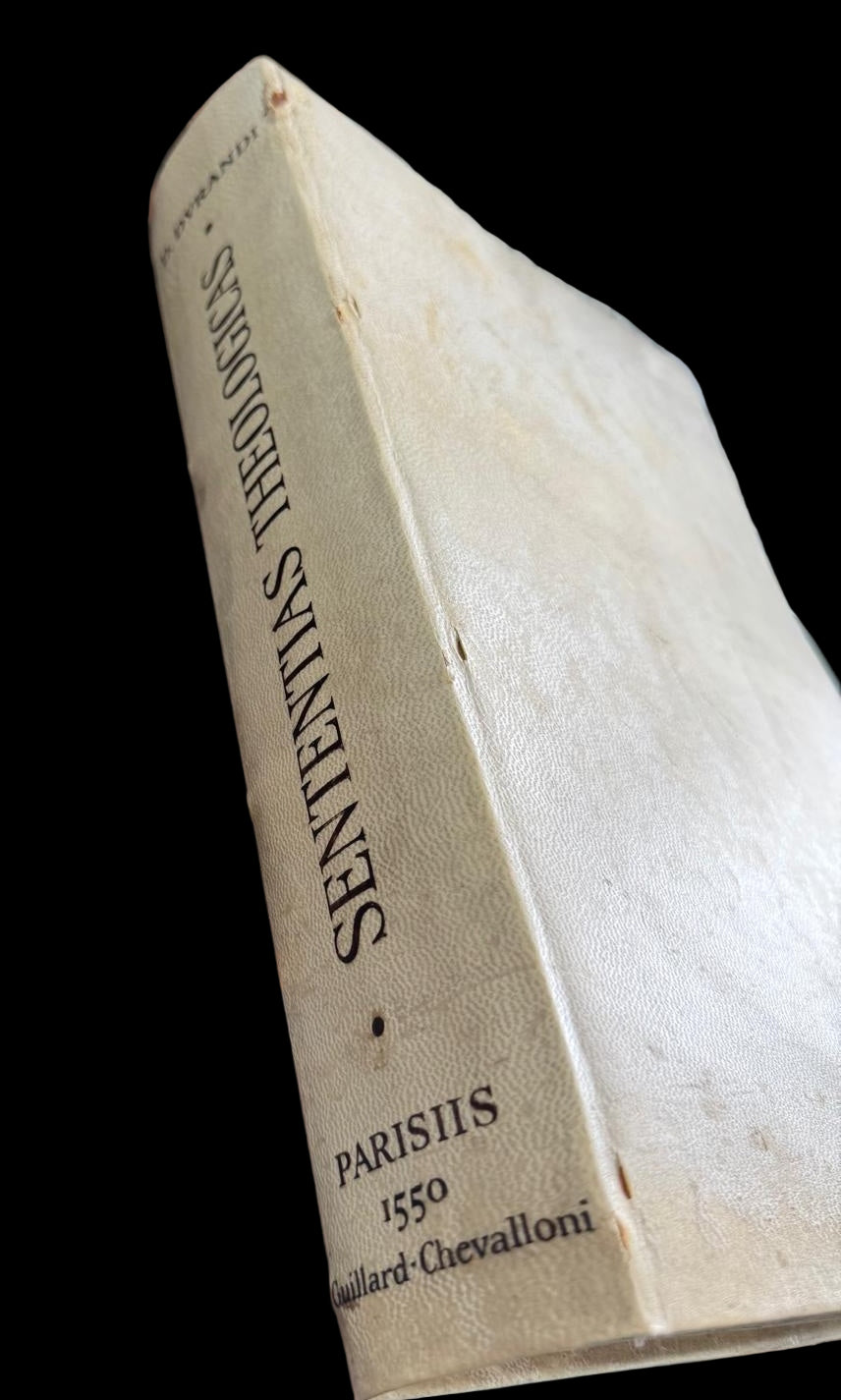 Charlotte Guillard — the first woman printer of Paris - edition of Guillaume Durand's commentary on Peter Lombard’s Sentences - 1550