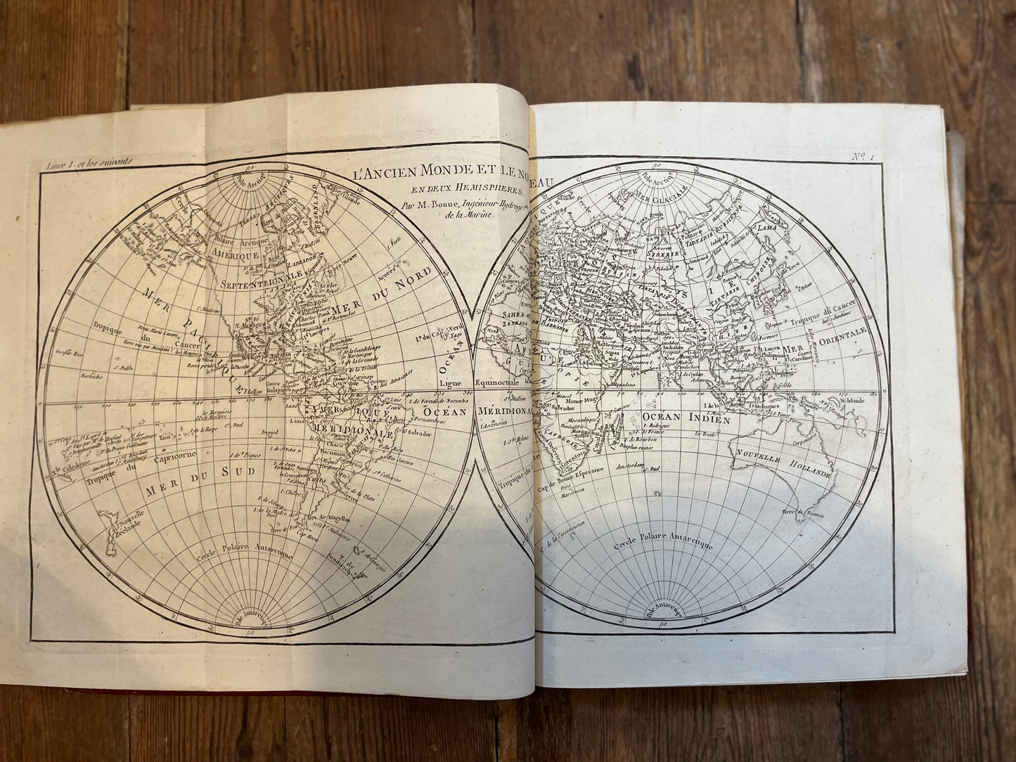 Atlas De Toutes Les Parties Connues Du Globe Terrestre - Bonne, Rigobert - Raynal, Guillaume