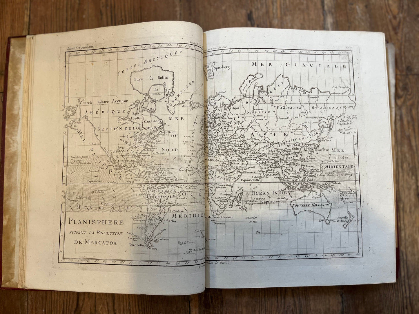 Atlas De Toutes Les Parties Connues Du Globe Terrestre - Bonne, Rigobert - Raynal, Guillaume