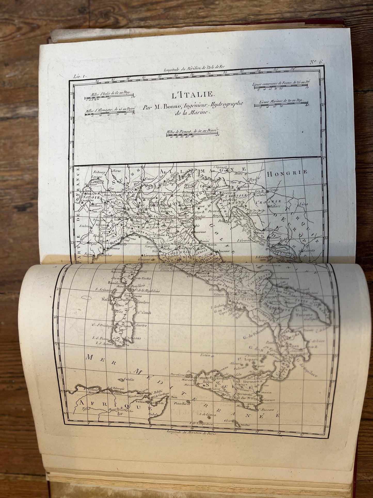 Atlas De Toutes Les Parties Connues Du Globe Terrestre - Bonne, Rigobert - Raynal, Guillaume