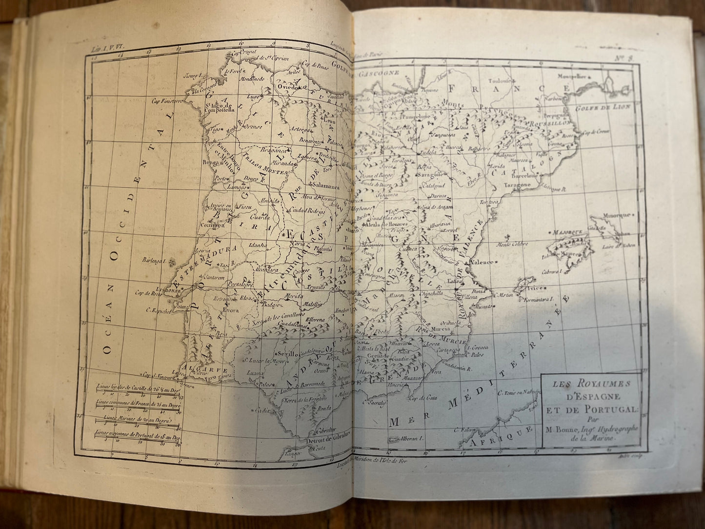 Atlas De Toutes Les Parties Connues Du Globe Terrestre - Bonne, Rigobert - Raynal, Guillaume