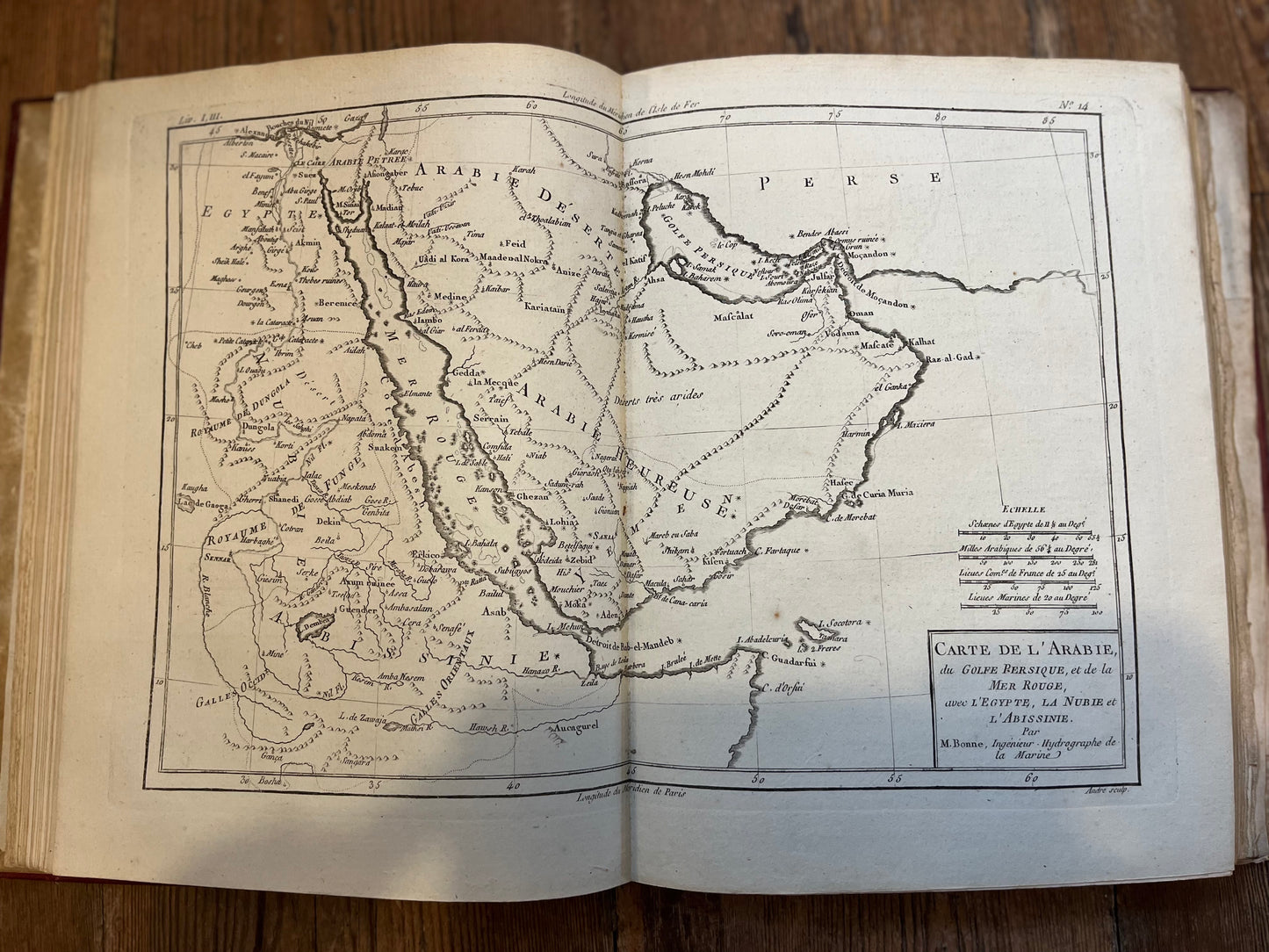 Atlas De Toutes Les Parties Connues Du Globe Terrestre - Bonne, Rigobert - Raynal, Guillaume