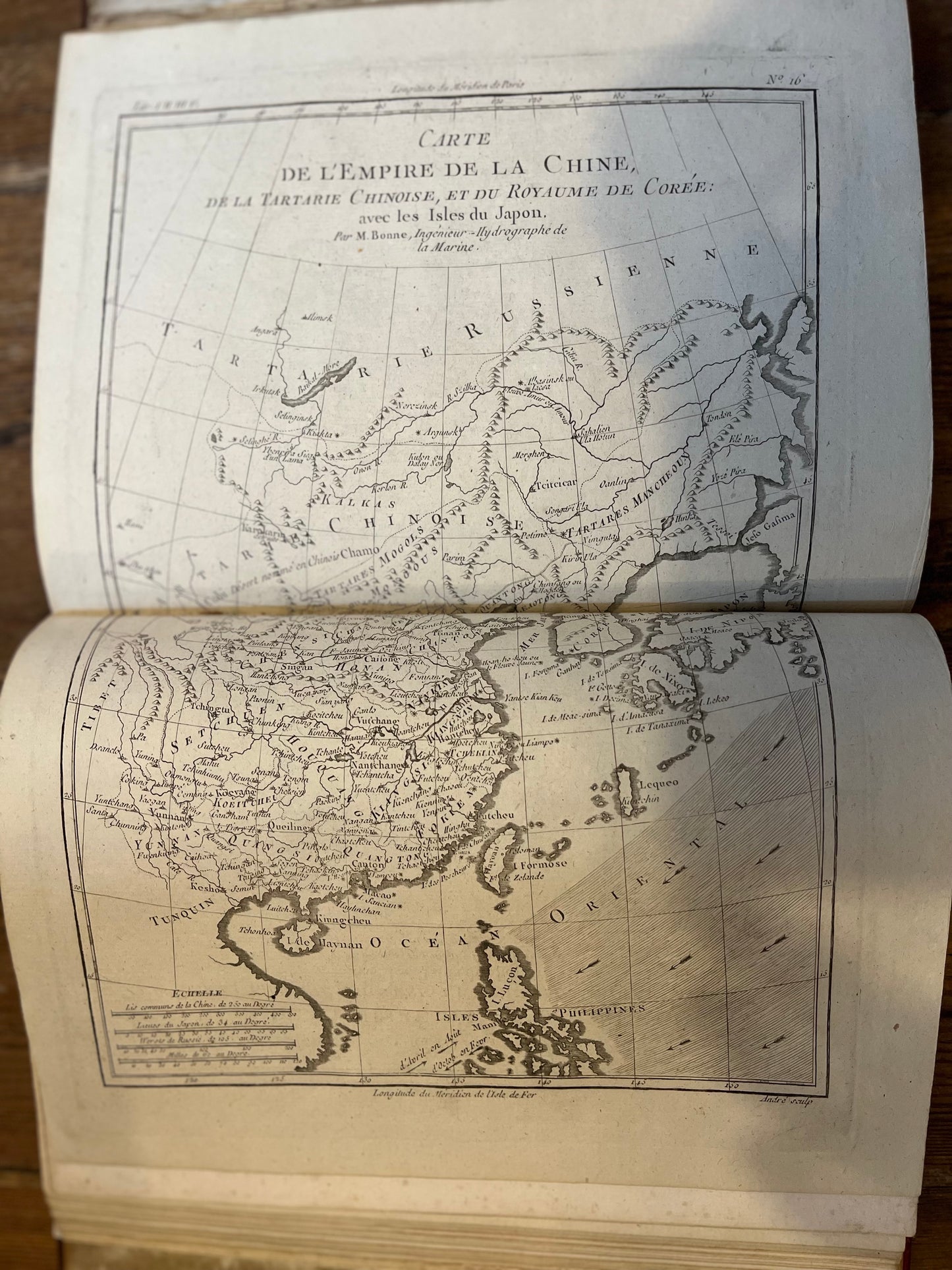 Atlas De Toutes Les Parties Connues Du Globe Terrestre - Bonne, Rigobert - Raynal, Guillaume