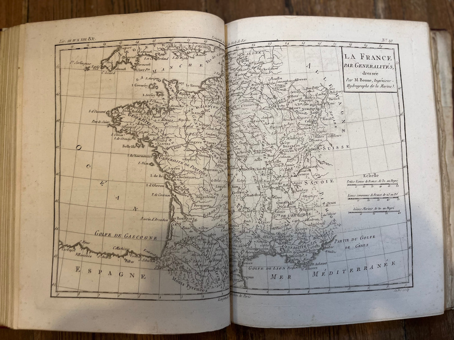 Atlas De Toutes Les Parties Connues Du Globe Terrestre - Bonne, Rigobert - Raynal, Guillaume