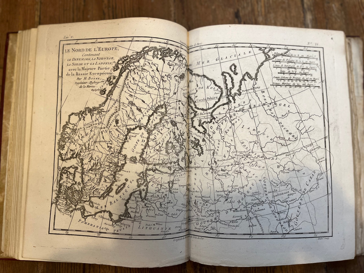 Atlas De Toutes Les Parties Connues Du Globe Terrestre - Bonne, Rigobert - Raynal, Guillaume