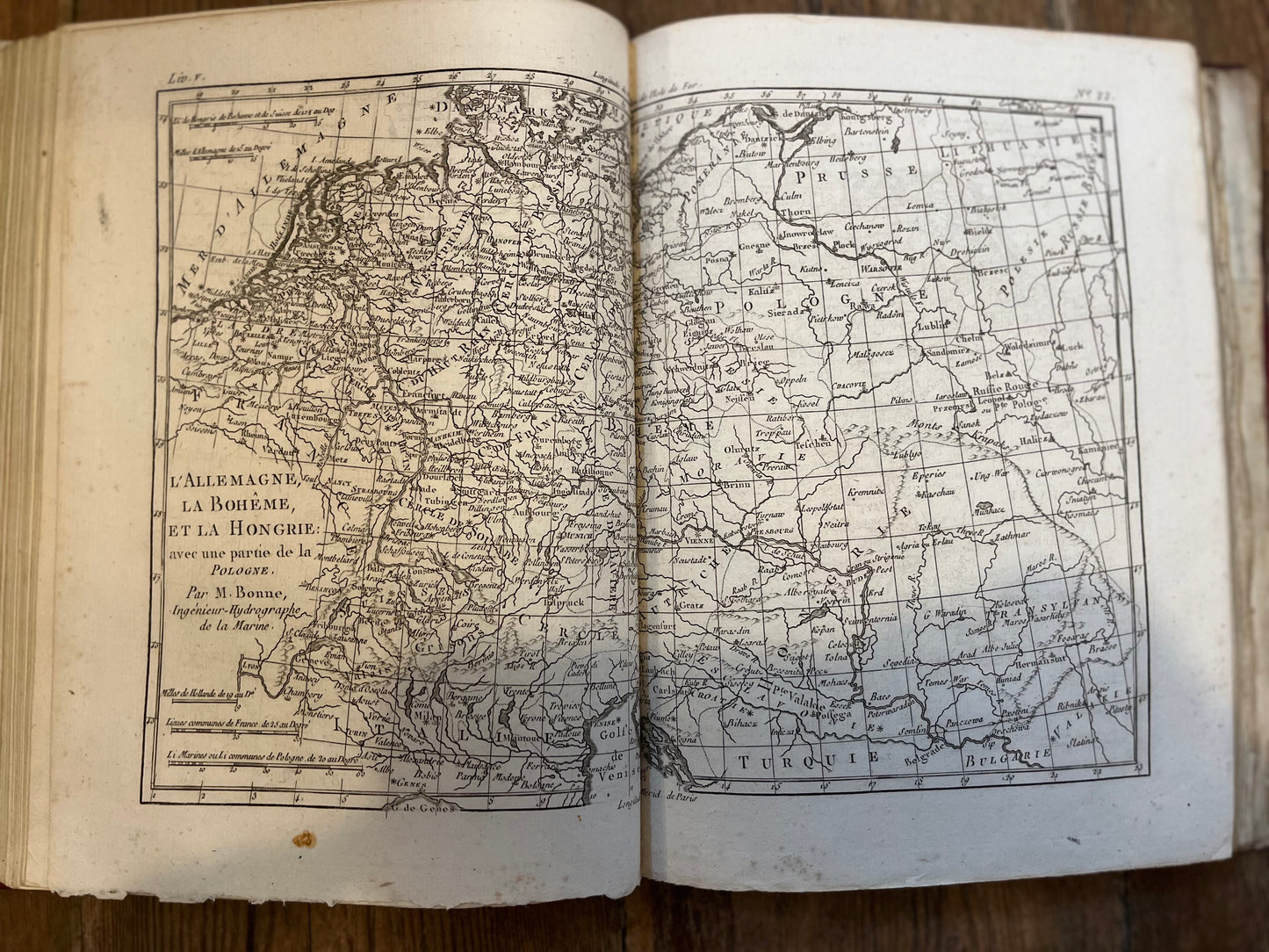 Atlas De Toutes Les Parties Connues Du Globe Terrestre - Bonne, Rigobert - Raynal, Guillaume