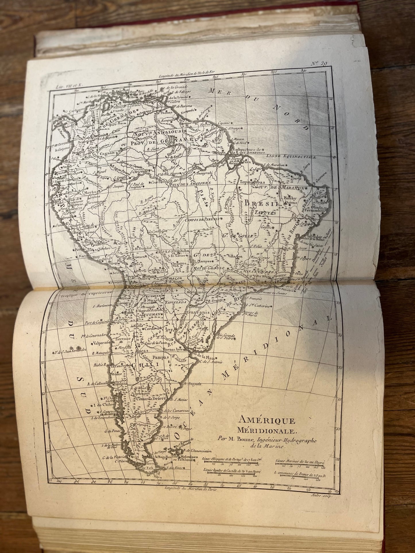 Atlas De Toutes Les Parties Connues Du Globe Terrestre - Bonne, Rigobert - Raynal, Guillaume
